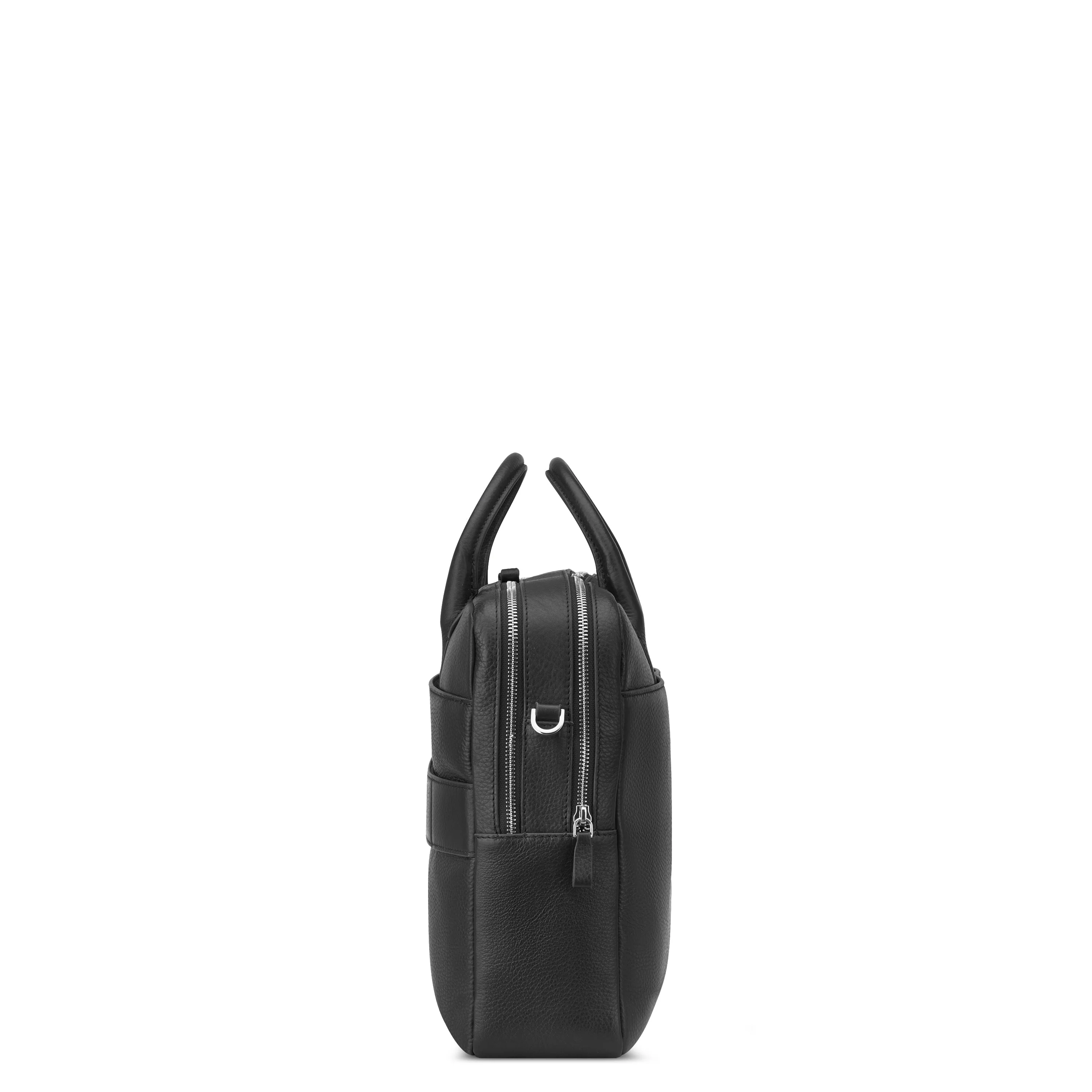 LE CUIR GRAINE | Laptoptas ZWART