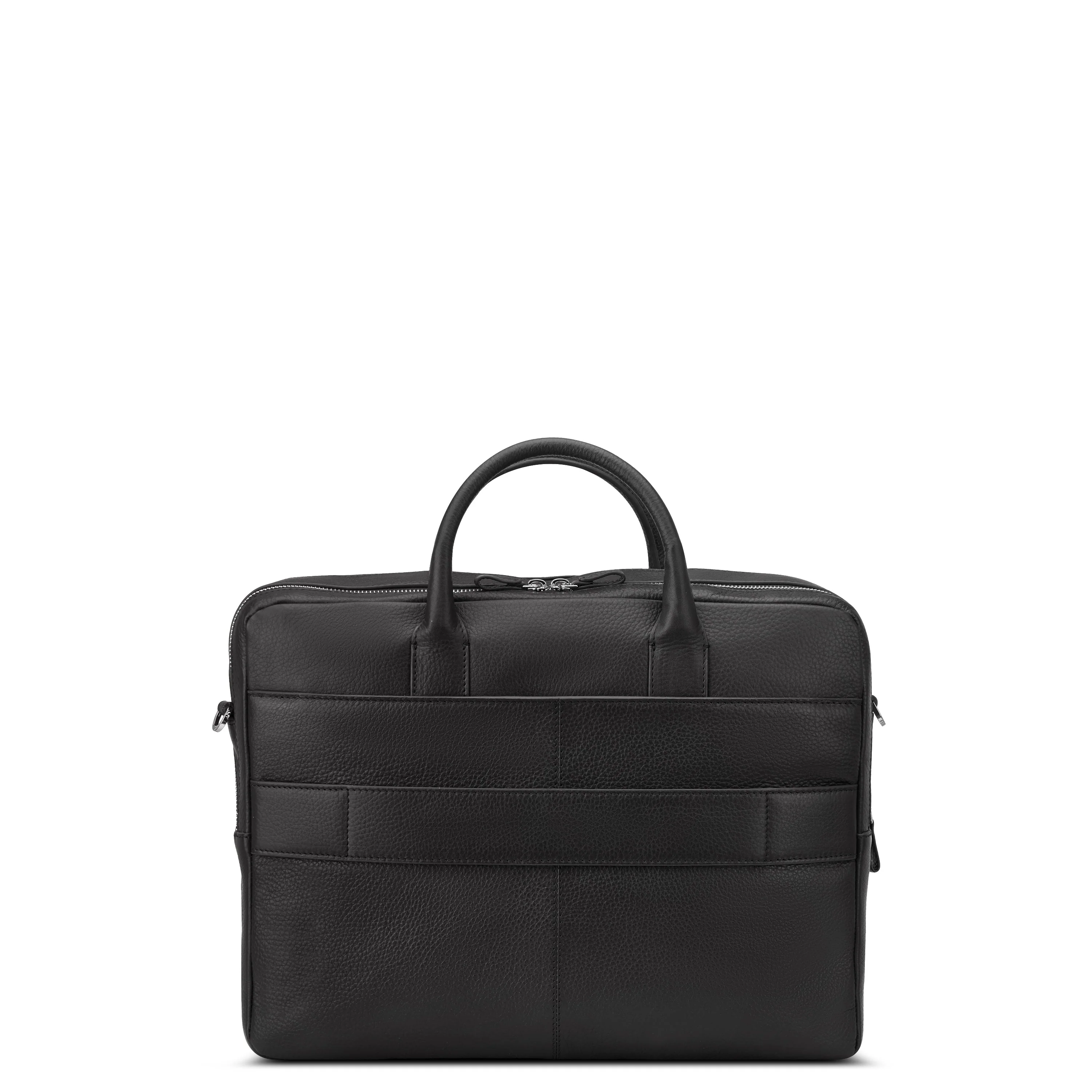 LE CUIR GRAINE | Laptoptas ZWART