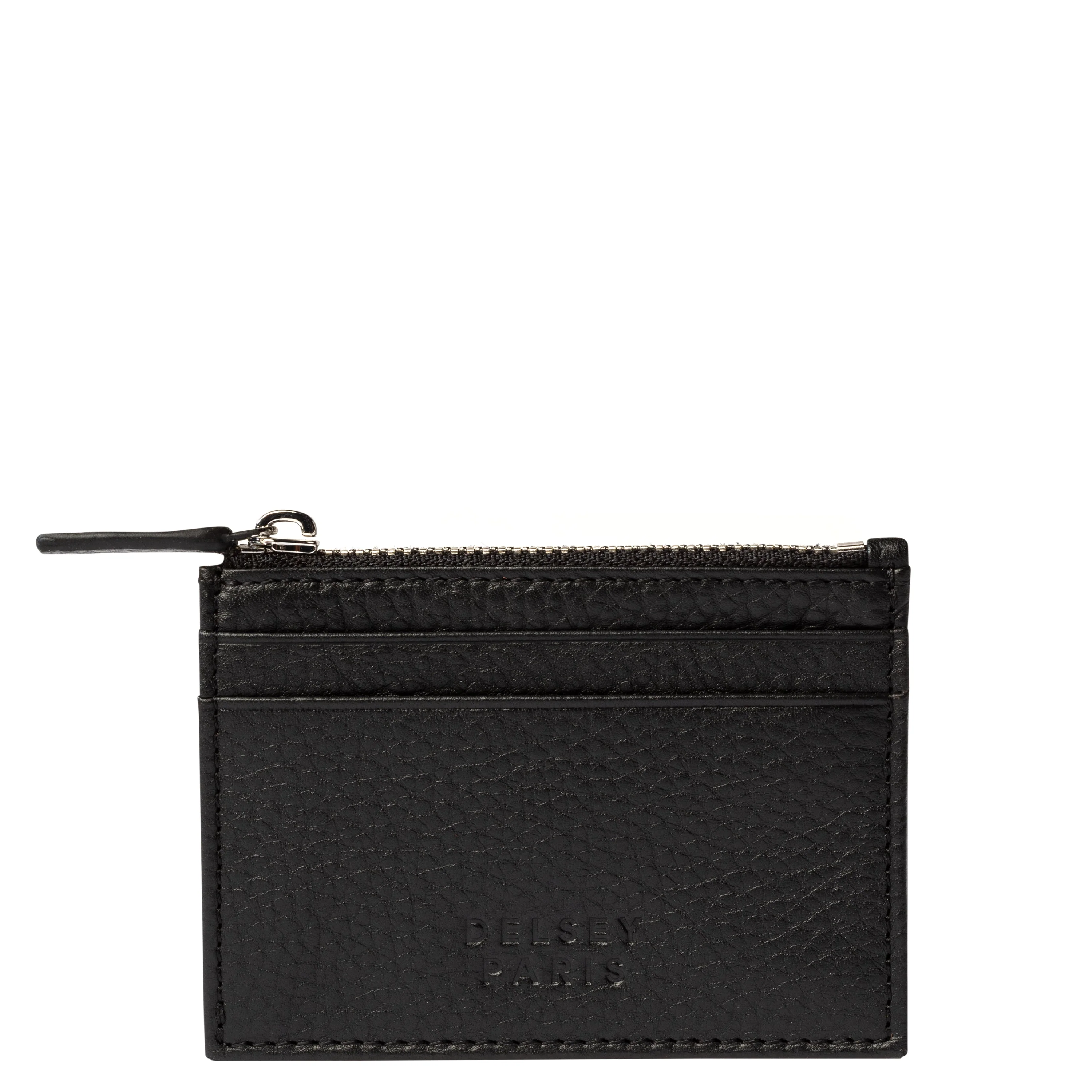 LE CUIR GRAINE | Pasjeshouder ZWART