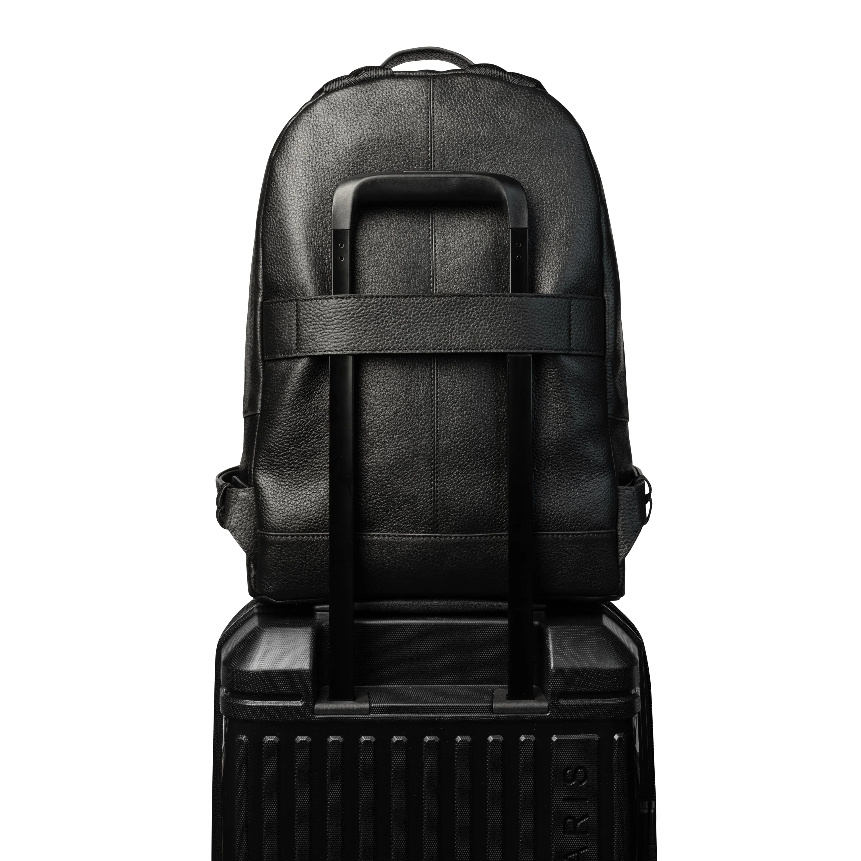 LE CUIR GRAINE | Rugzak 21L ZWART