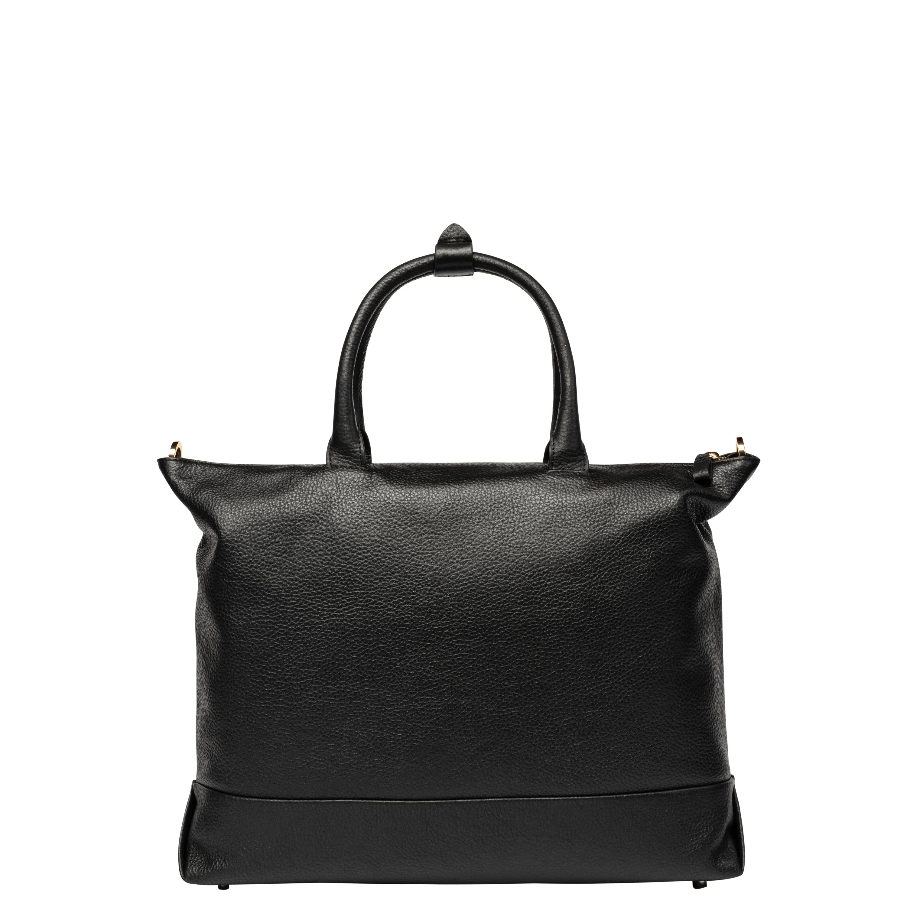 LE CUIR GRAINE | Shopper 43.5 CM ZWART