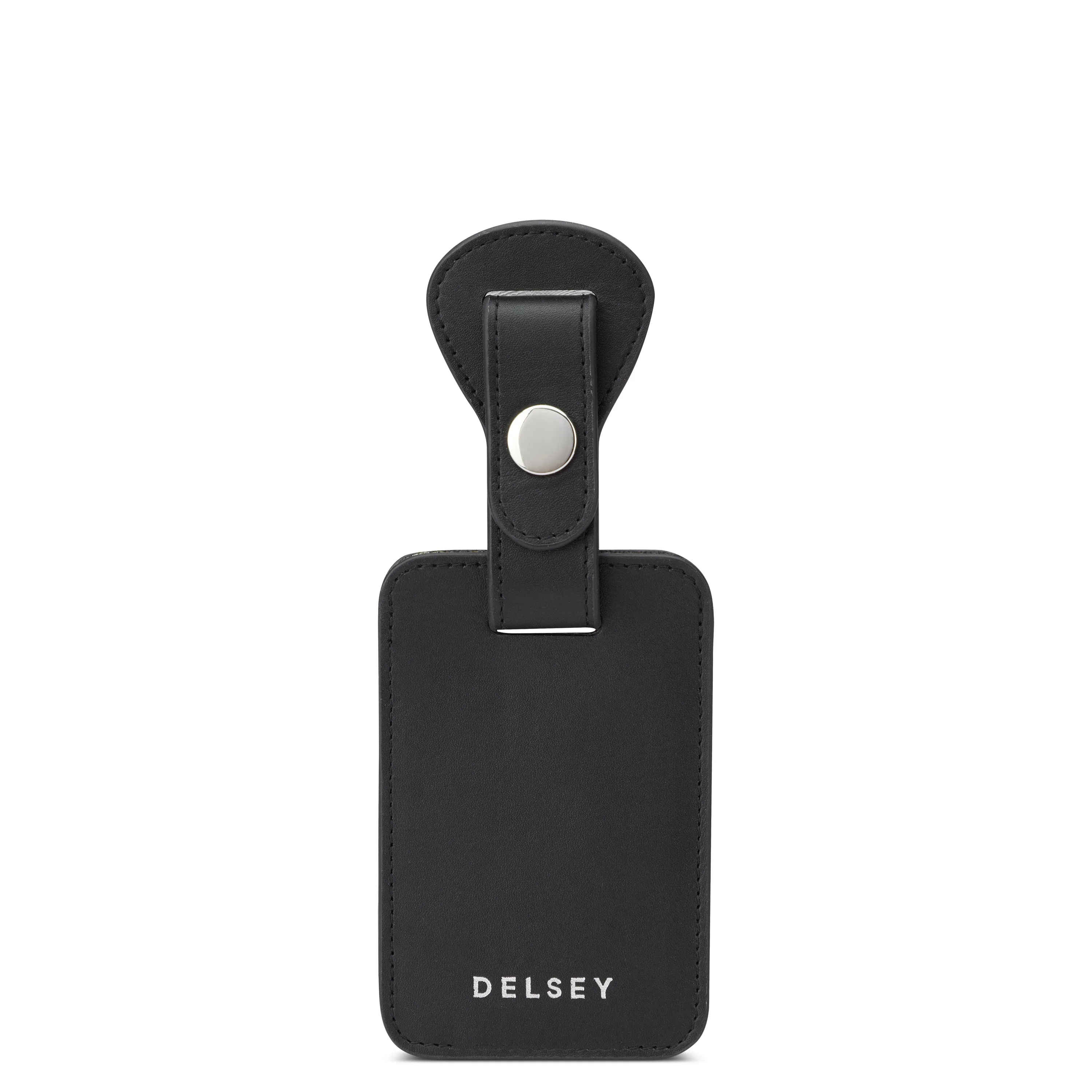 LE CUIR LISSE | Kofferlabelhouder ZWART