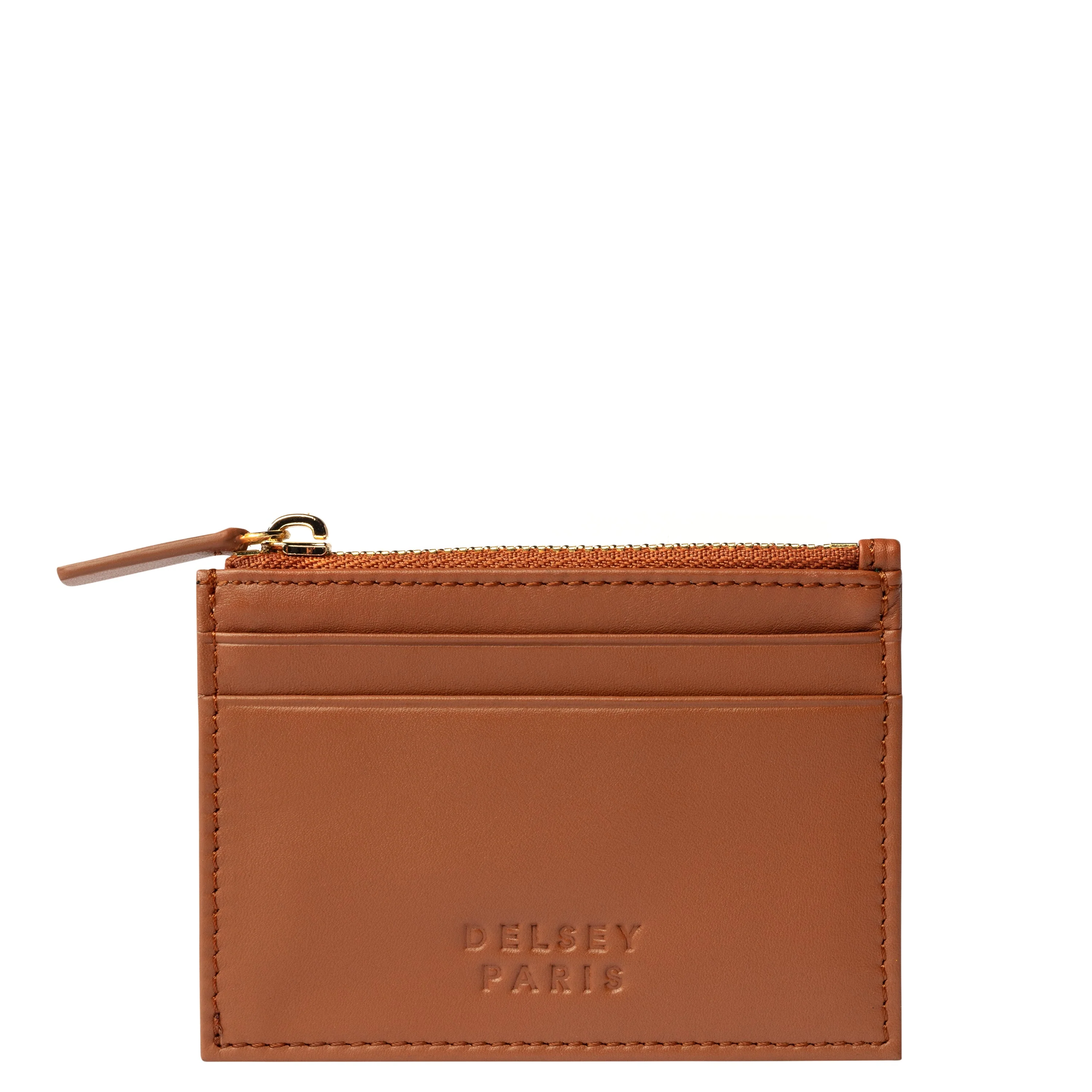 LE CUIR LISSE | Pasjeshouder COGNAC