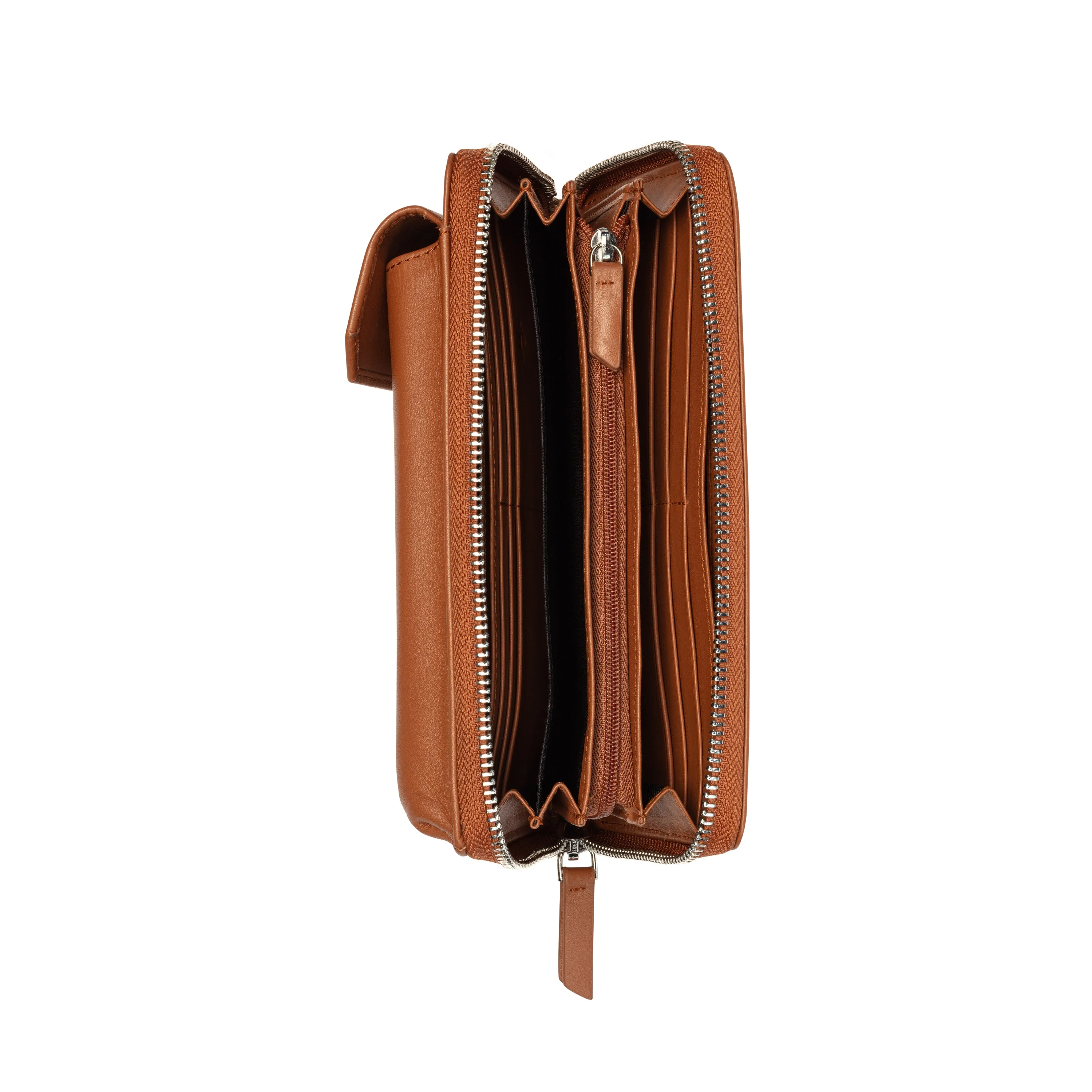 LE CUIR LISSE | Portemonnee COGNAC