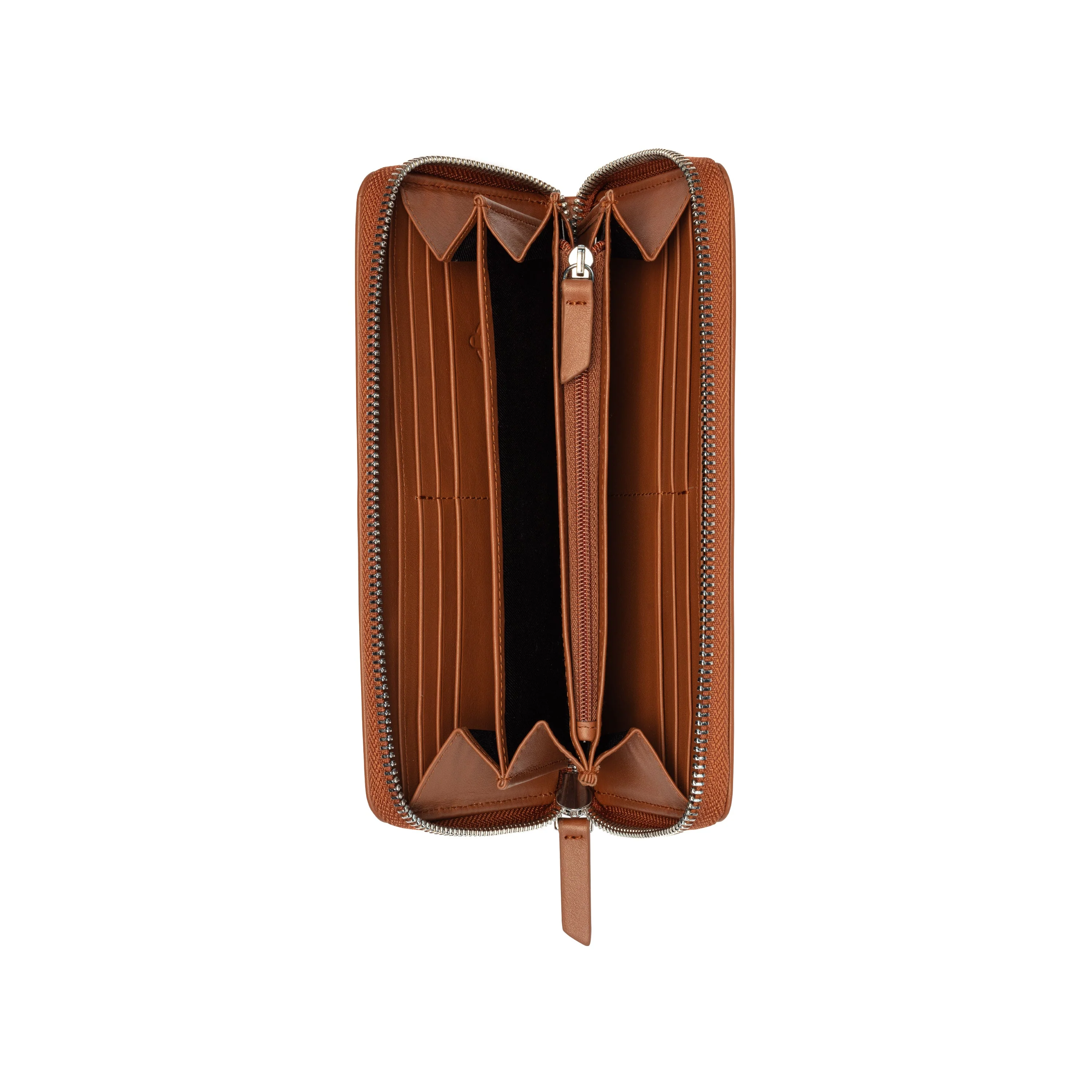 LE CUIR LISSE | Portemonnee COGNAC