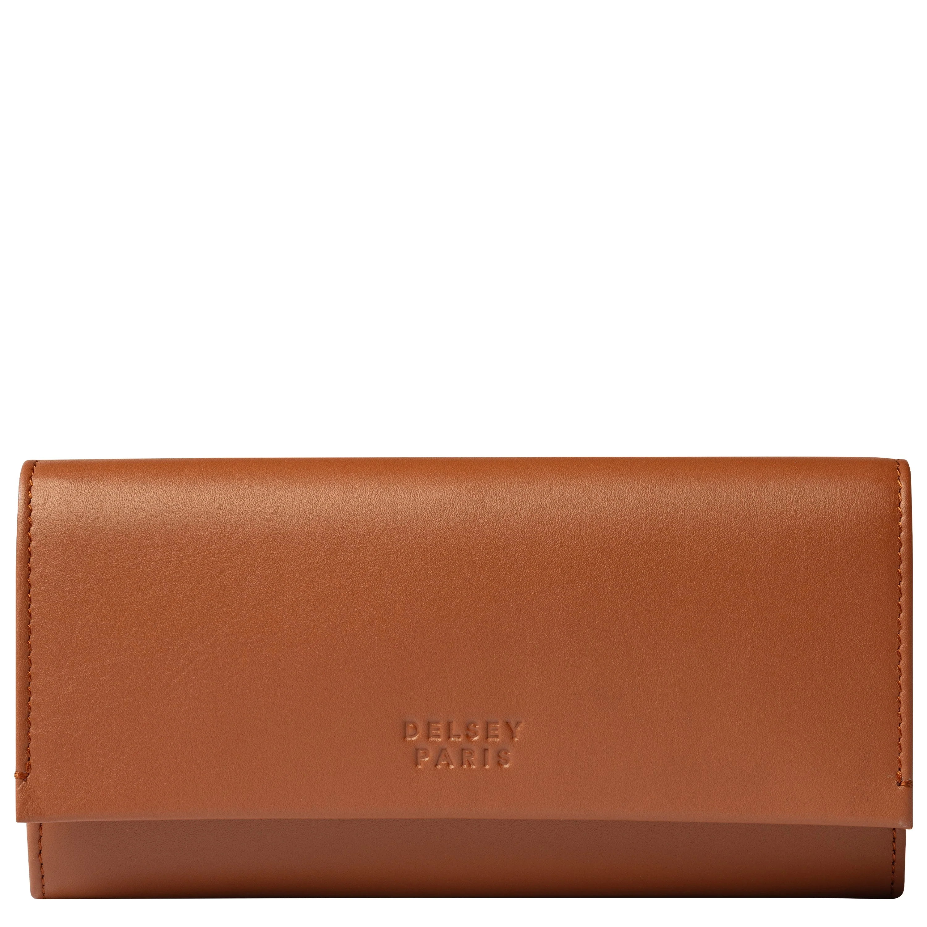 LE CUIR LISSE | Portemonnee COGNAC