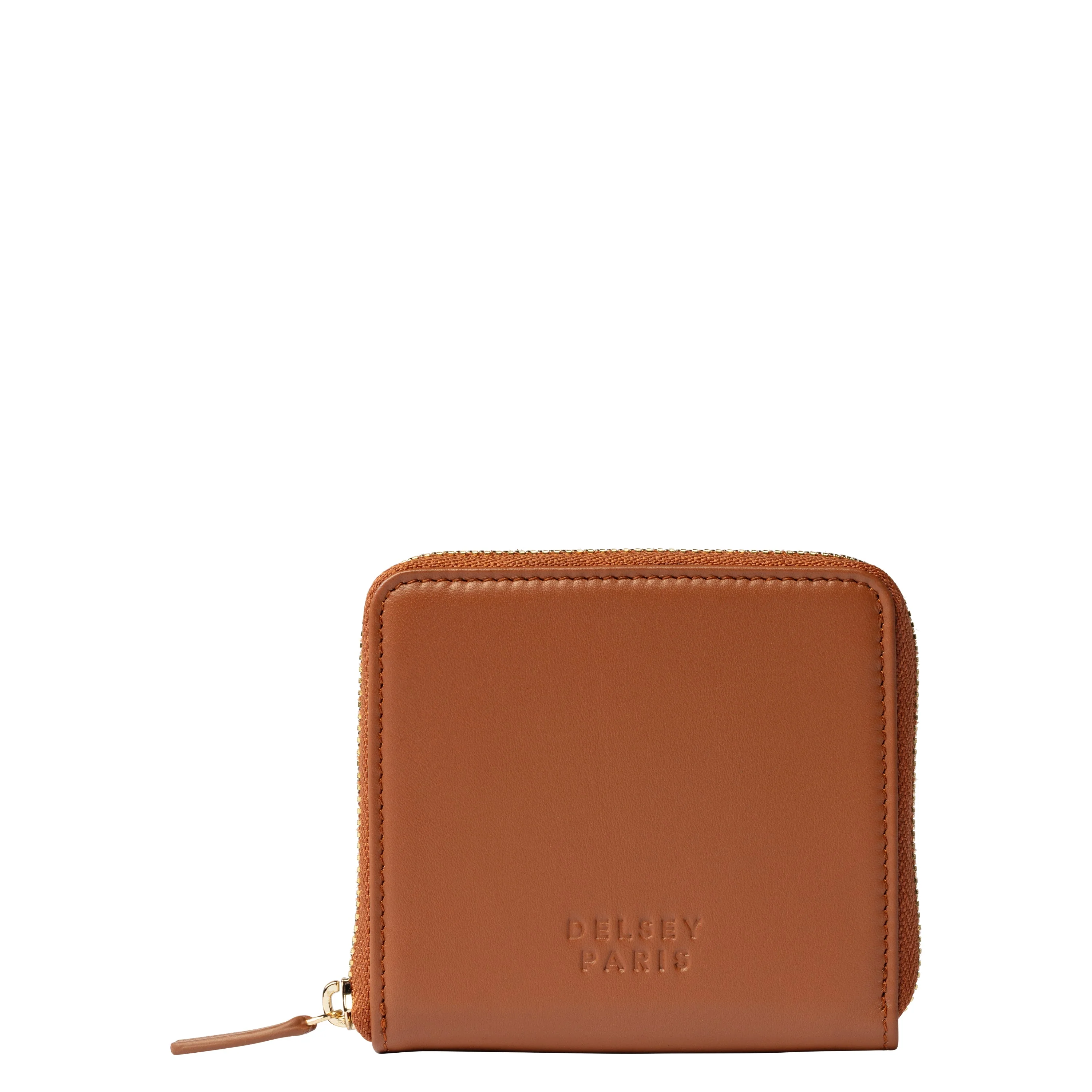 LE CUIR LISSE | Portemonnee COGNAC