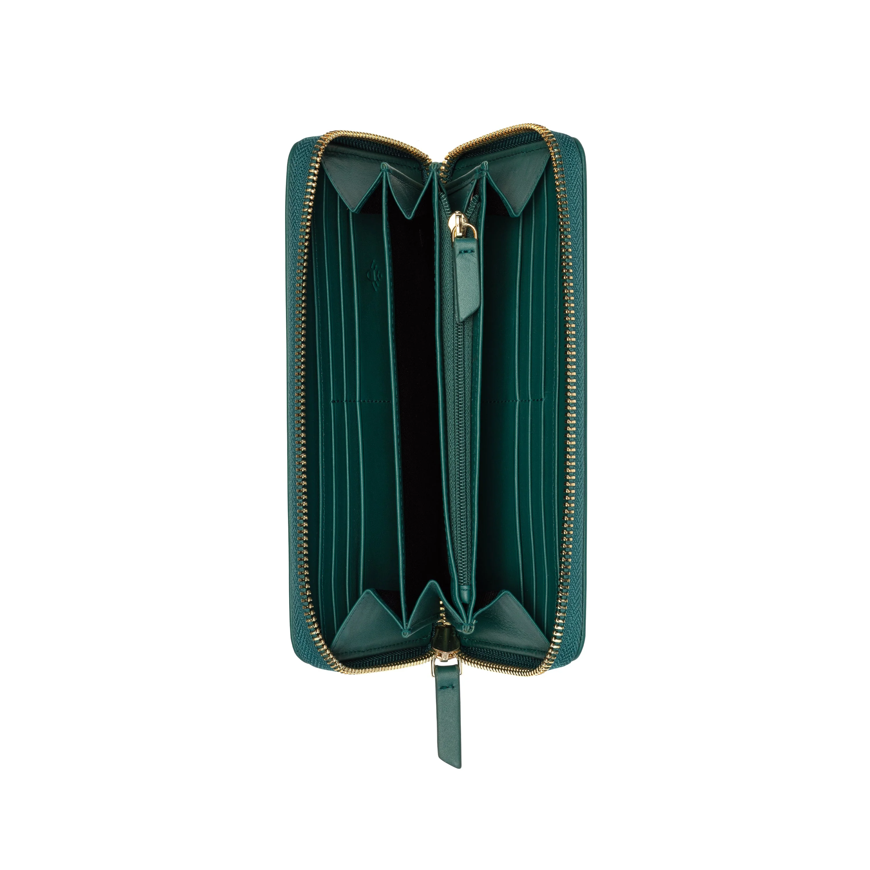 LE CUIR LISSE | Portemonnee GROEN