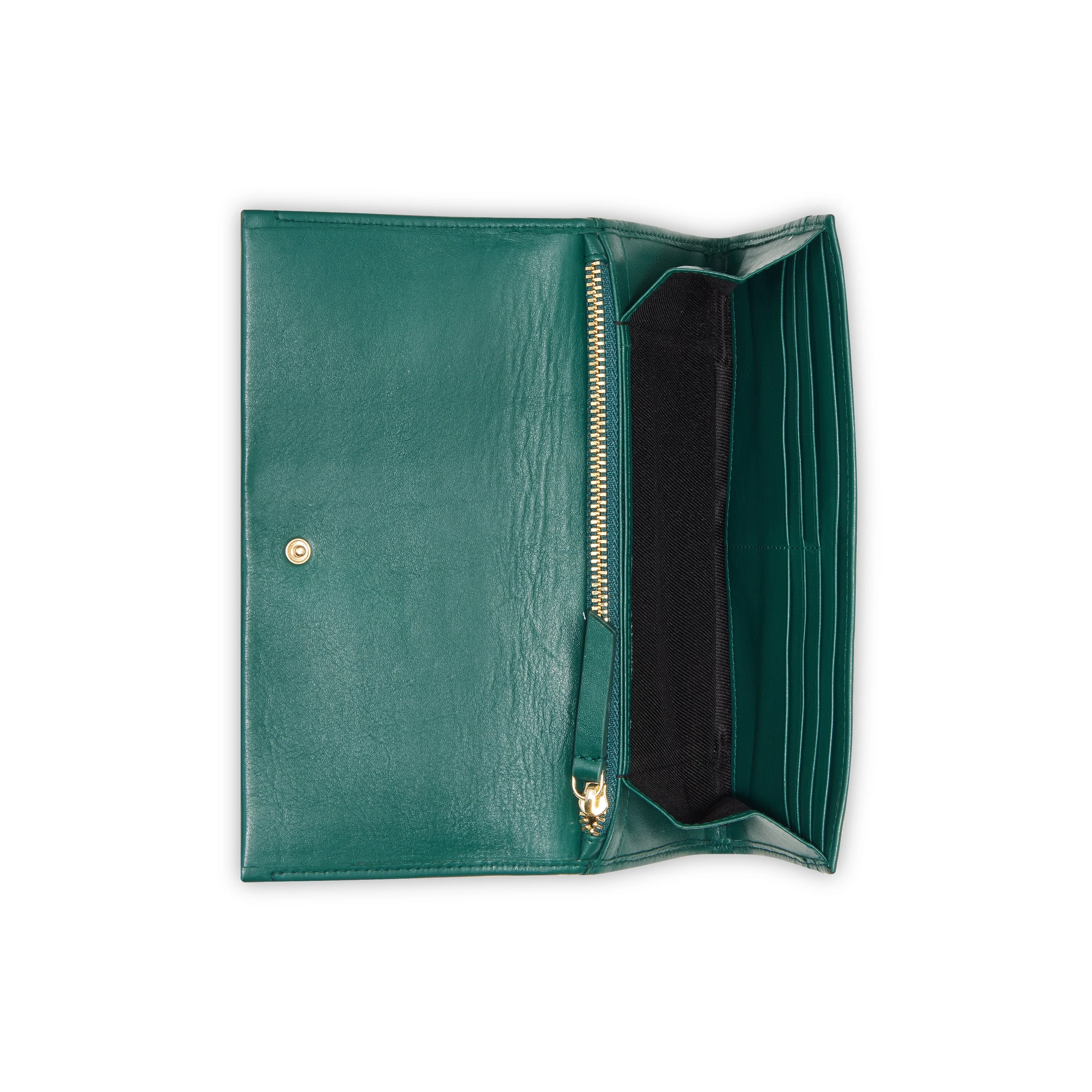 LE CUIR LISSE | Portemonnee GROEN