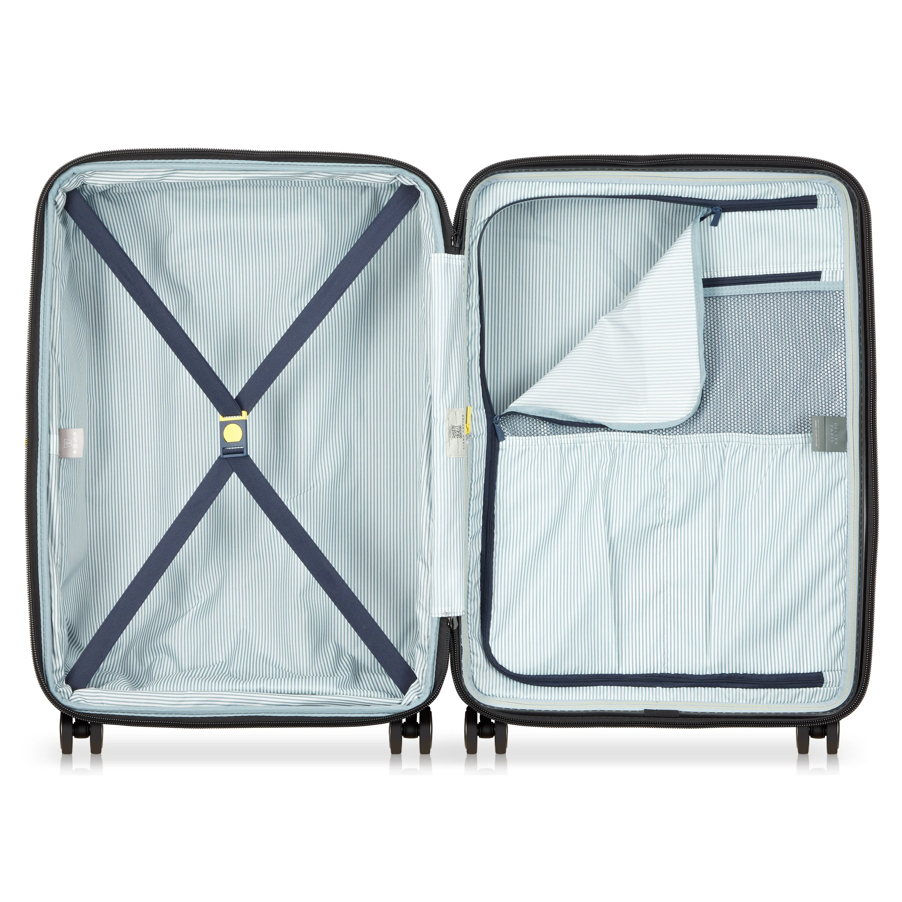 LONGITUDE | 3-delige koffer Set BLAUW