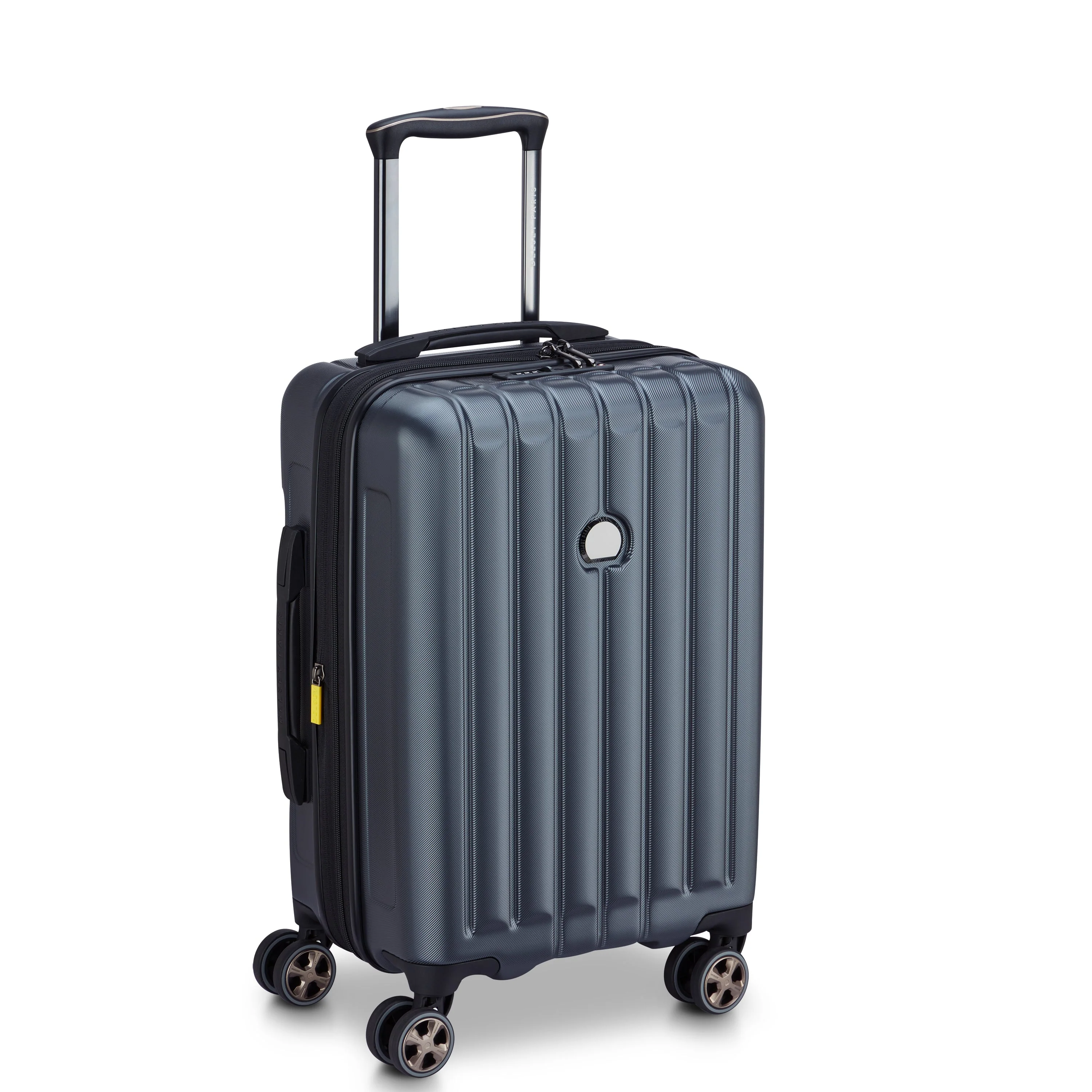 LONGITUDE | Cabine Koffer Uitbreidbaar 55 CM ANTHRACIETGRIJS