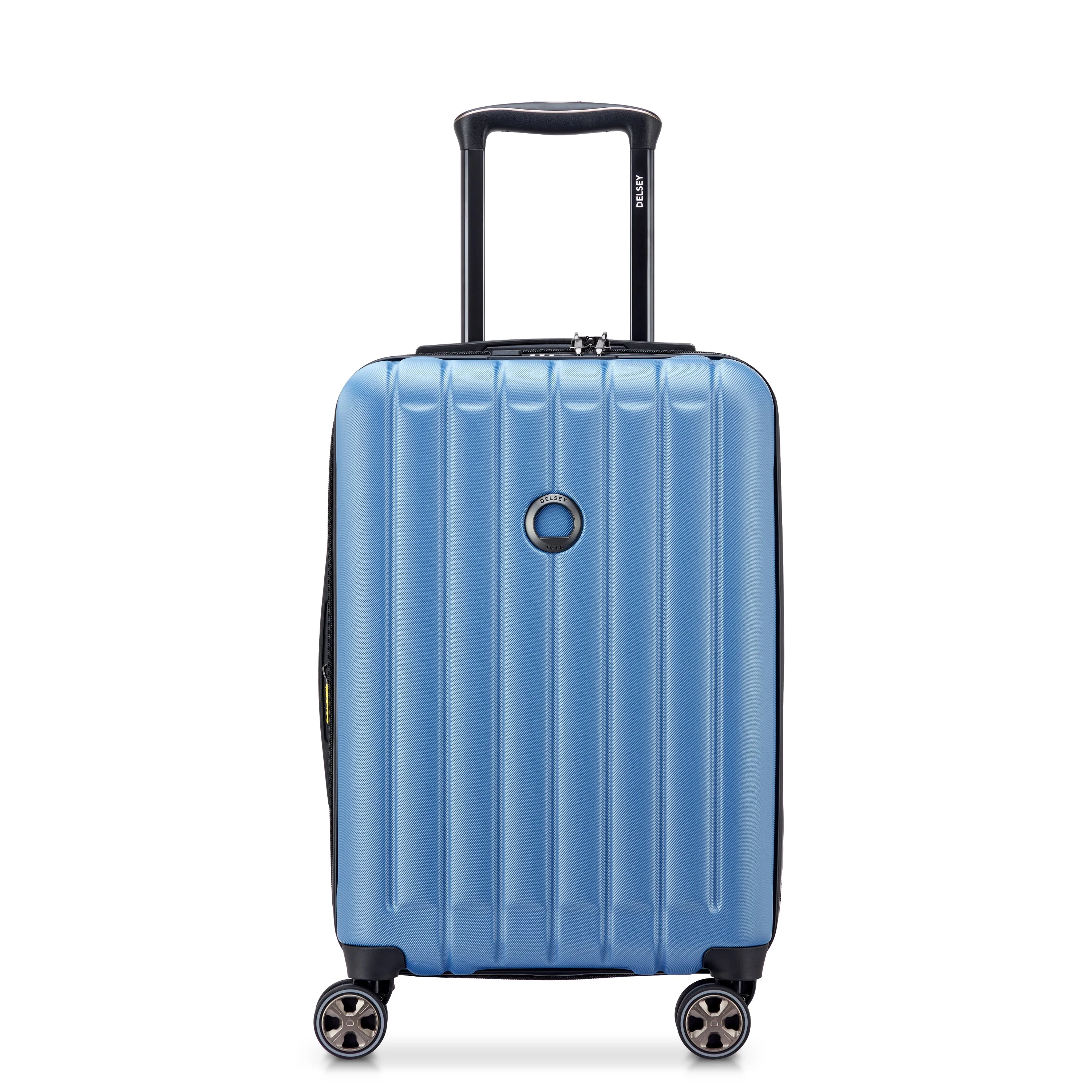 LONGITUDE | Cabine Koffer Uitbreidbaar 55 CM BLAUW