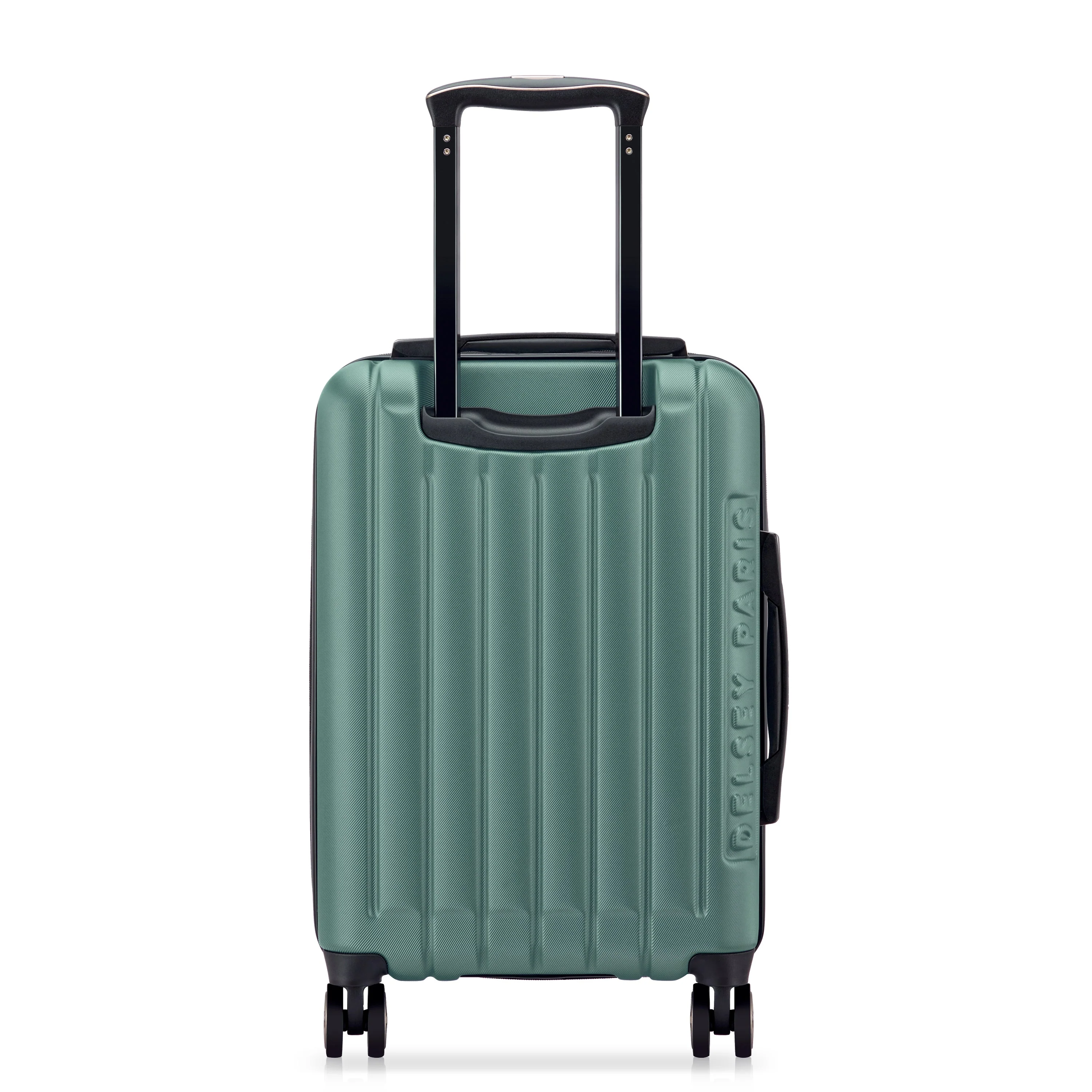 LONGITUDE | Cabine Koffer Uitbreidbaar 55 CM GROEN