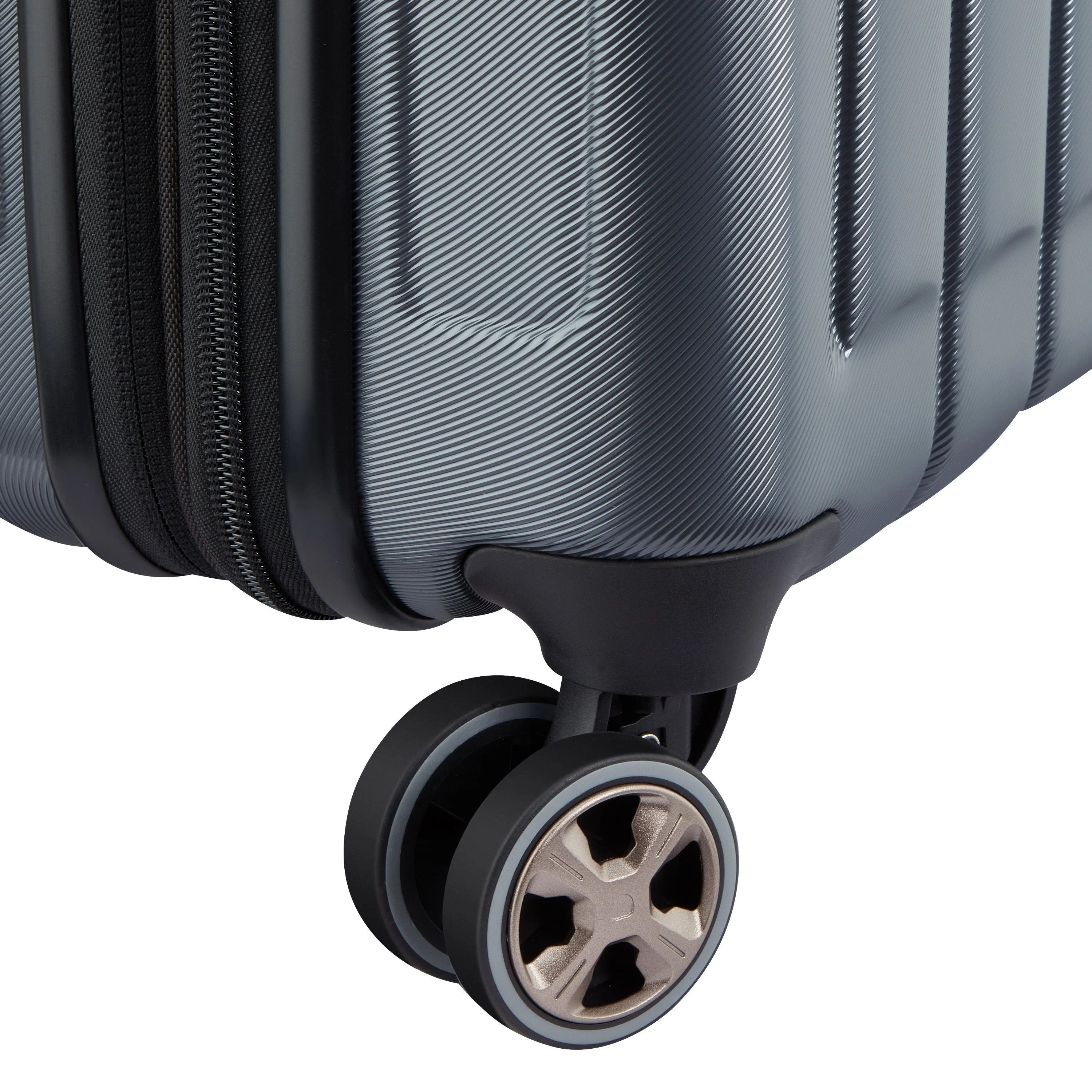LONGITUDE | Cabine Slim Koffer Uitbreidbaar 55 CM ANTHRACIETGRIJS