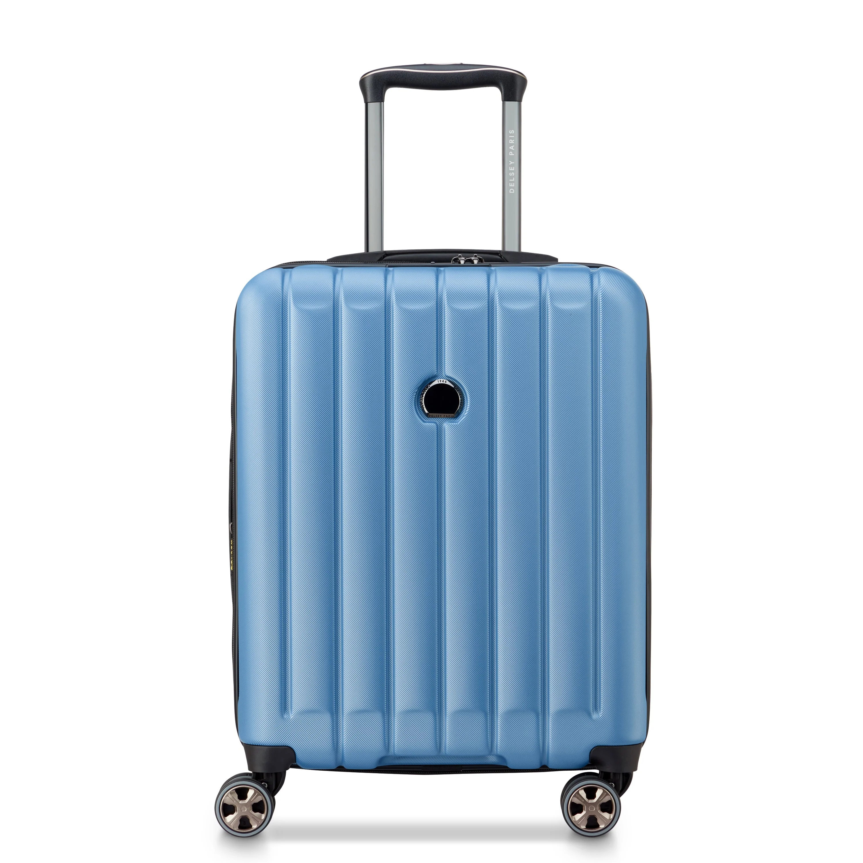 LONGITUDE | Cabine Slim Koffer Uitbreidbaar 55 CM BLAUW