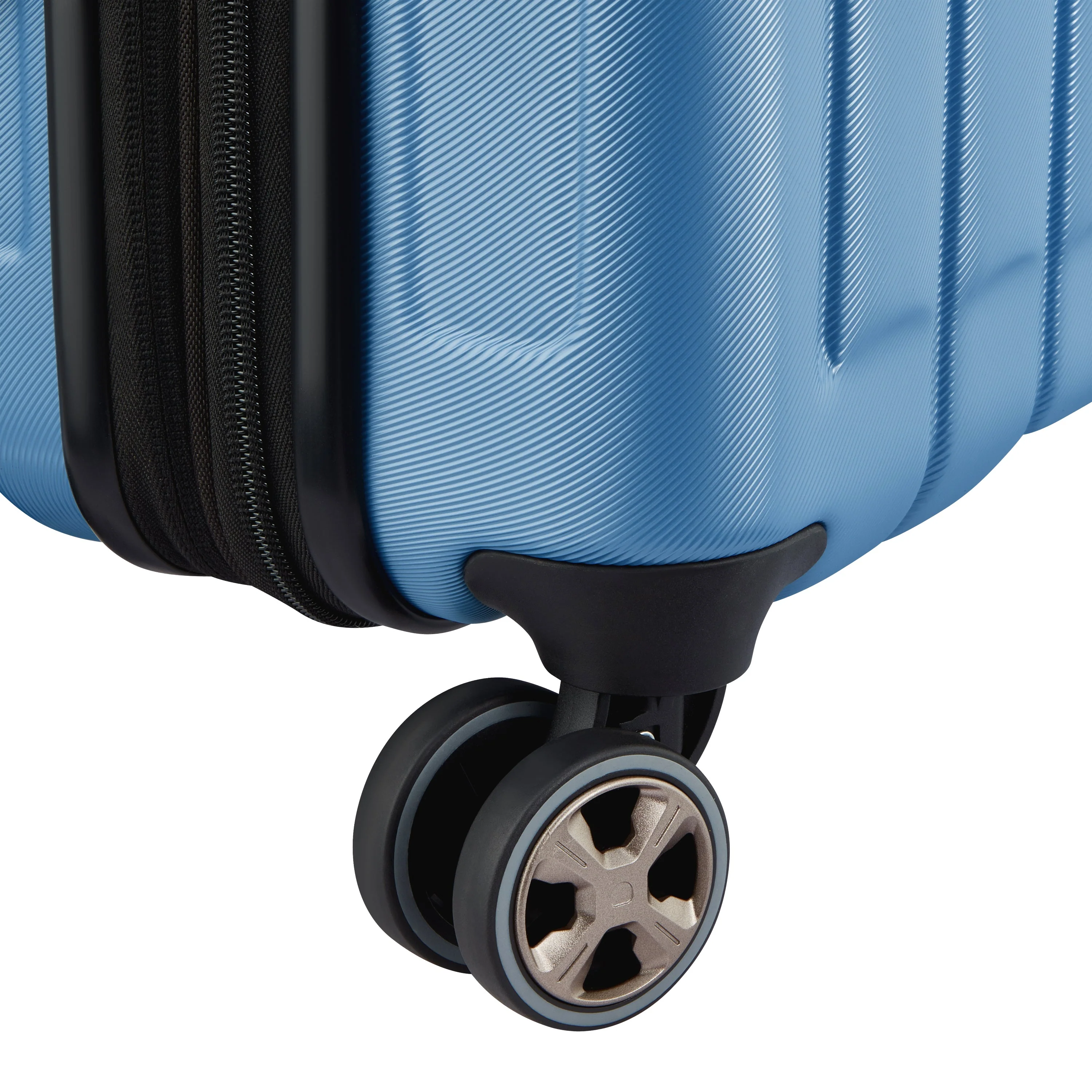 LONGITUDE | Cabine Slim Koffer Uitbreidbaar 55 CM BLAUW