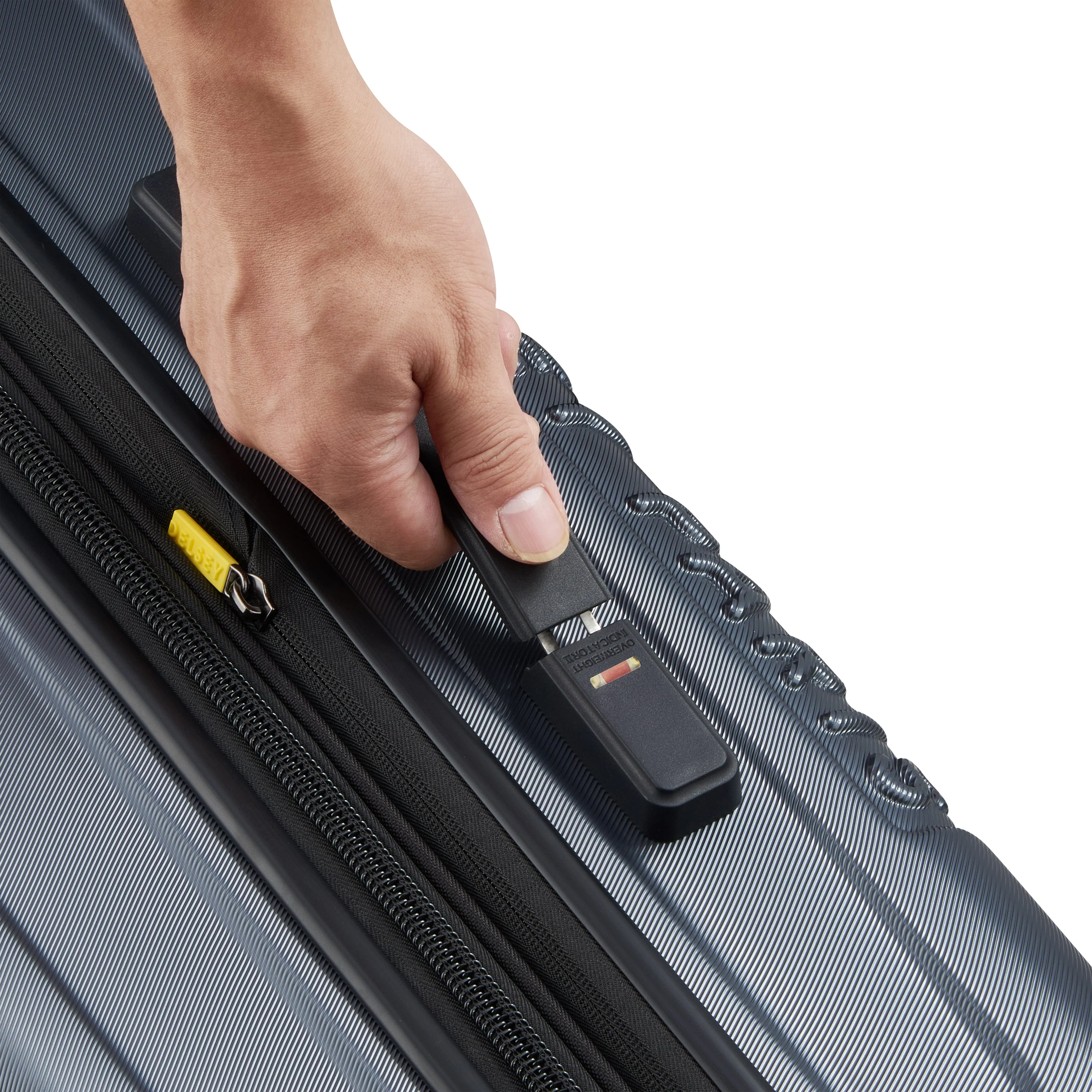 LONGITUDE | Check-in Extra Large Koffer Uitbreidbaar 81 CM ANTHRACIETGRIJS