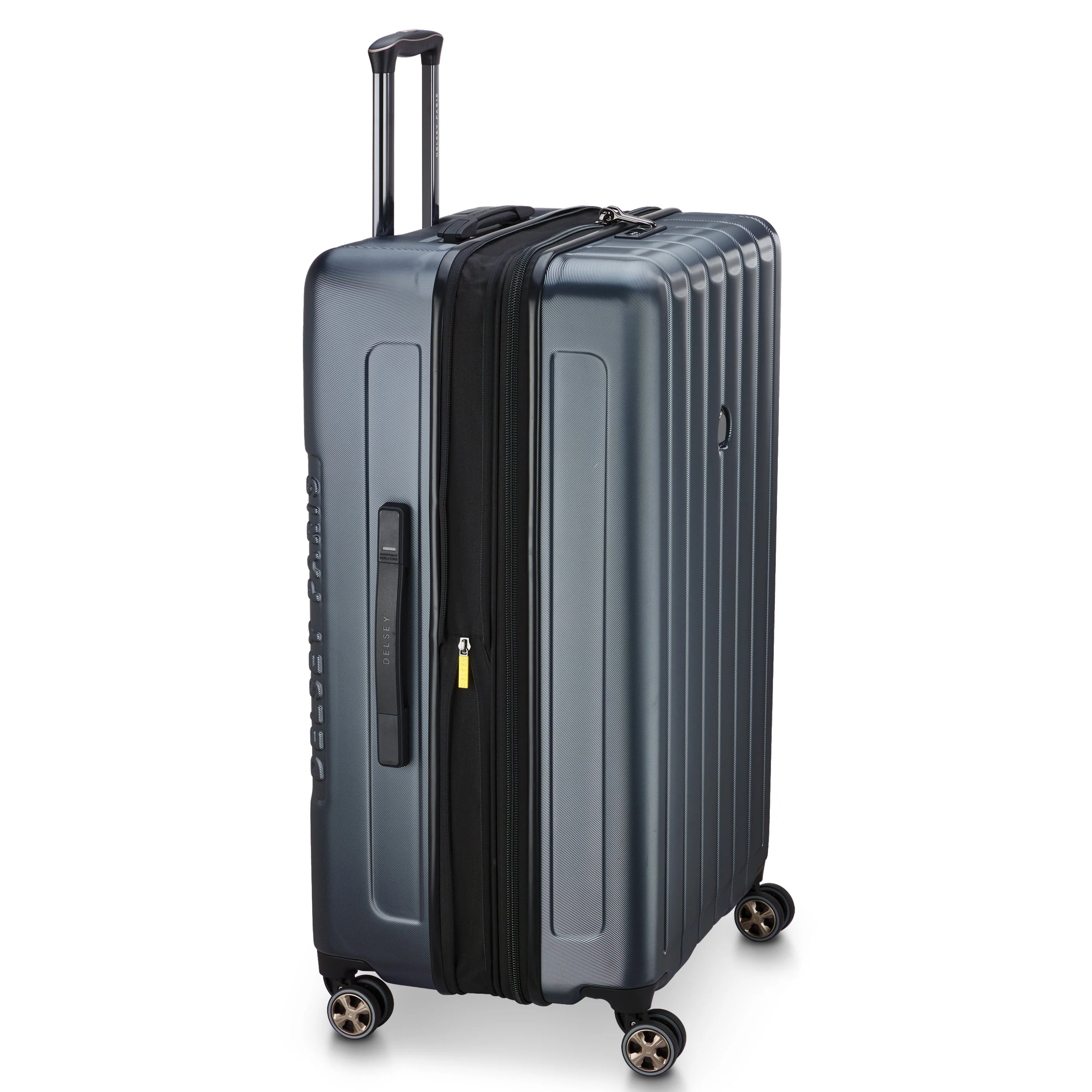 LONGITUDE | Check-in Extra Large Koffer Uitbreidbaar 81 CM ANTHRACIETGRIJS
