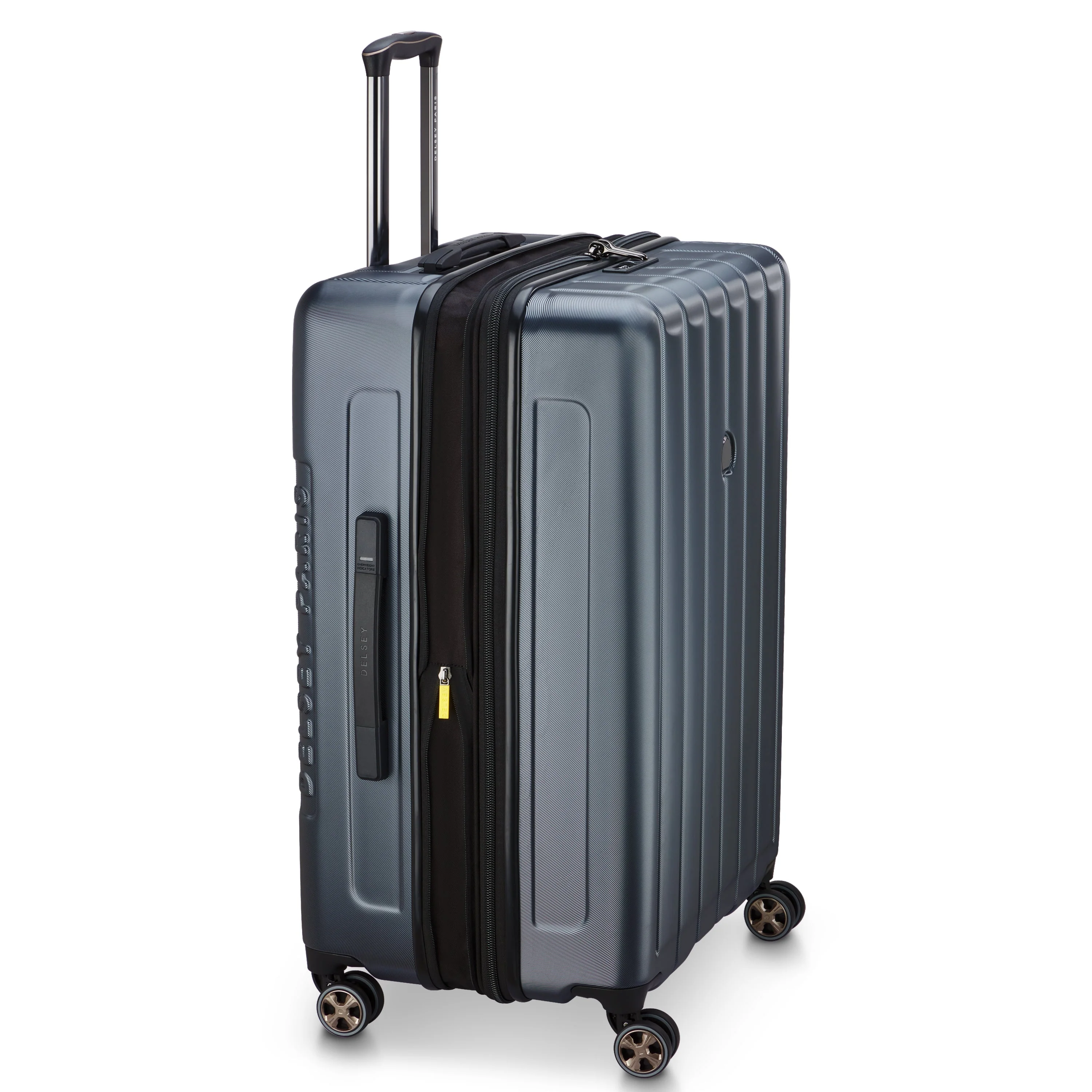 LONGITUDE | Check-in Large Koffer Uitbreidbaar 76 CM ANTHRACIETGRIJS