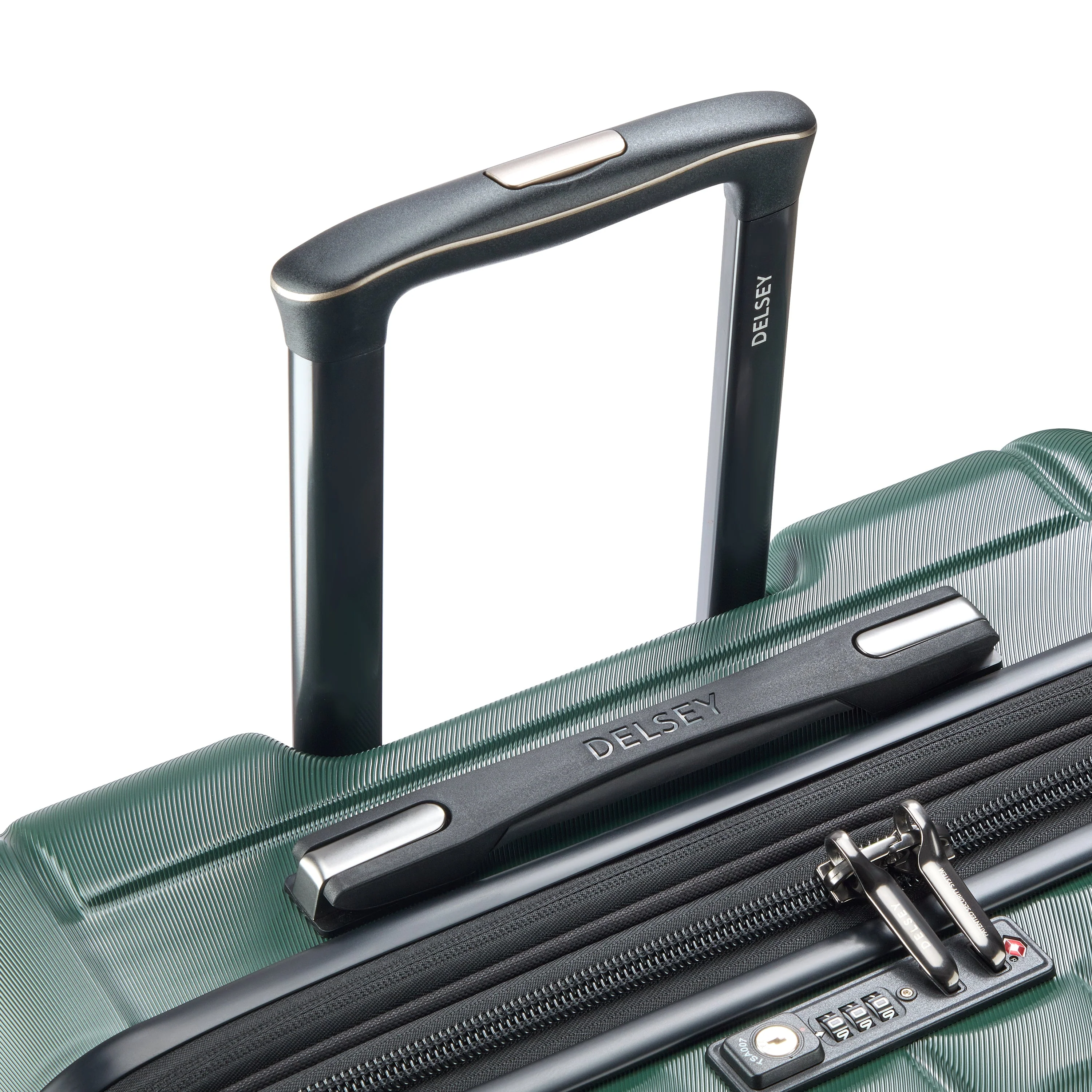 LONGITUDE | Check-in Large Koffer Uitbreidbaar 76 CM GROEN