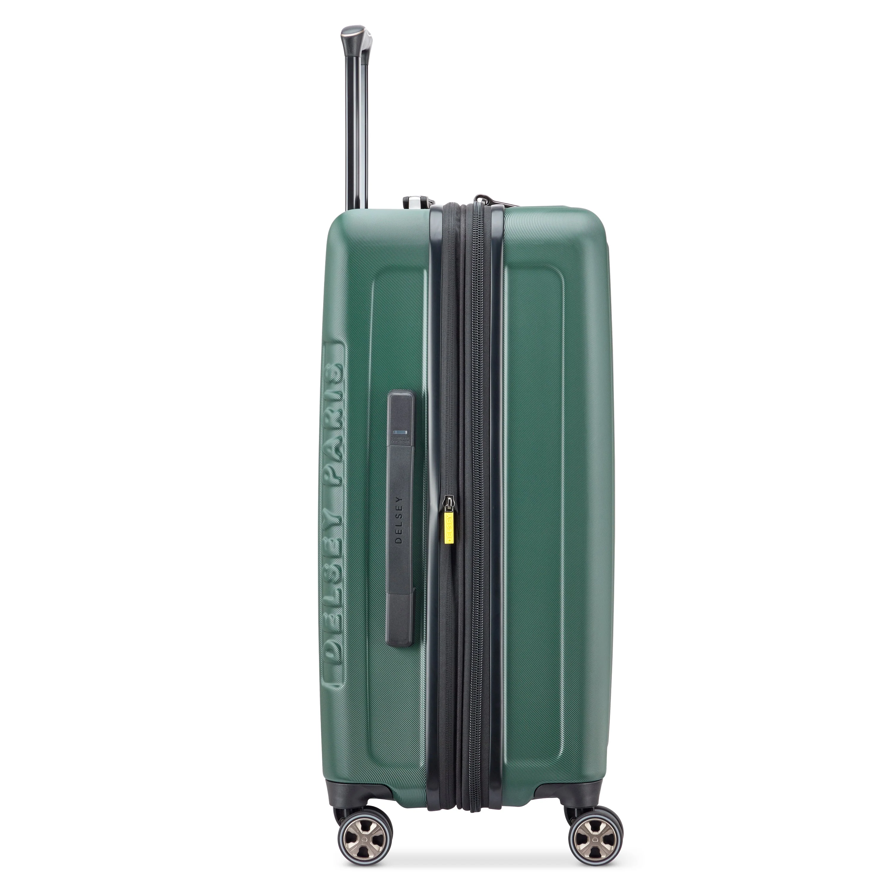 LONGITUDE | Check-in Large Koffer Uitbreidbaar 76 CM GROEN