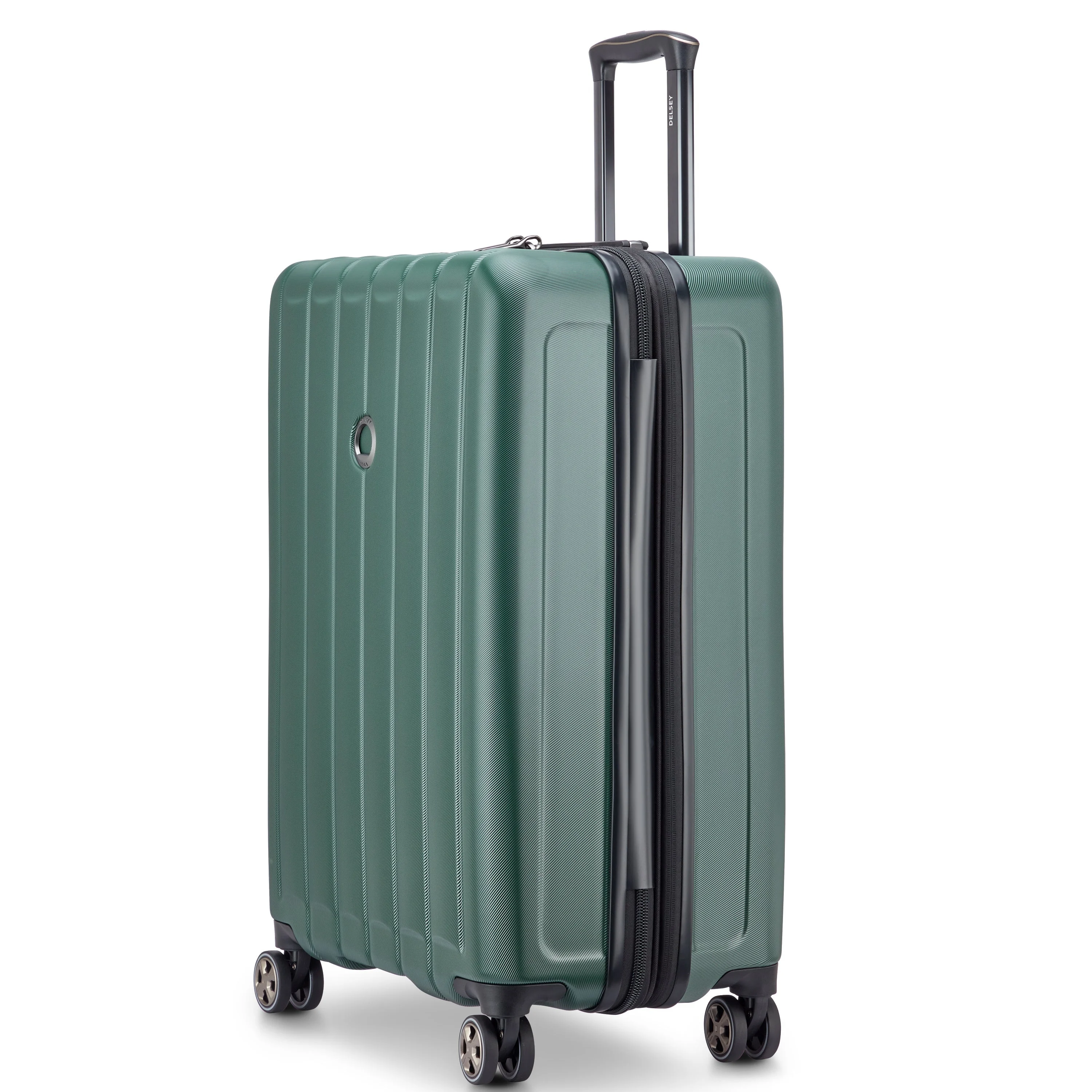 LONGITUDE | Check-in Large Koffer Uitbreidbaar 76 CM GROEN