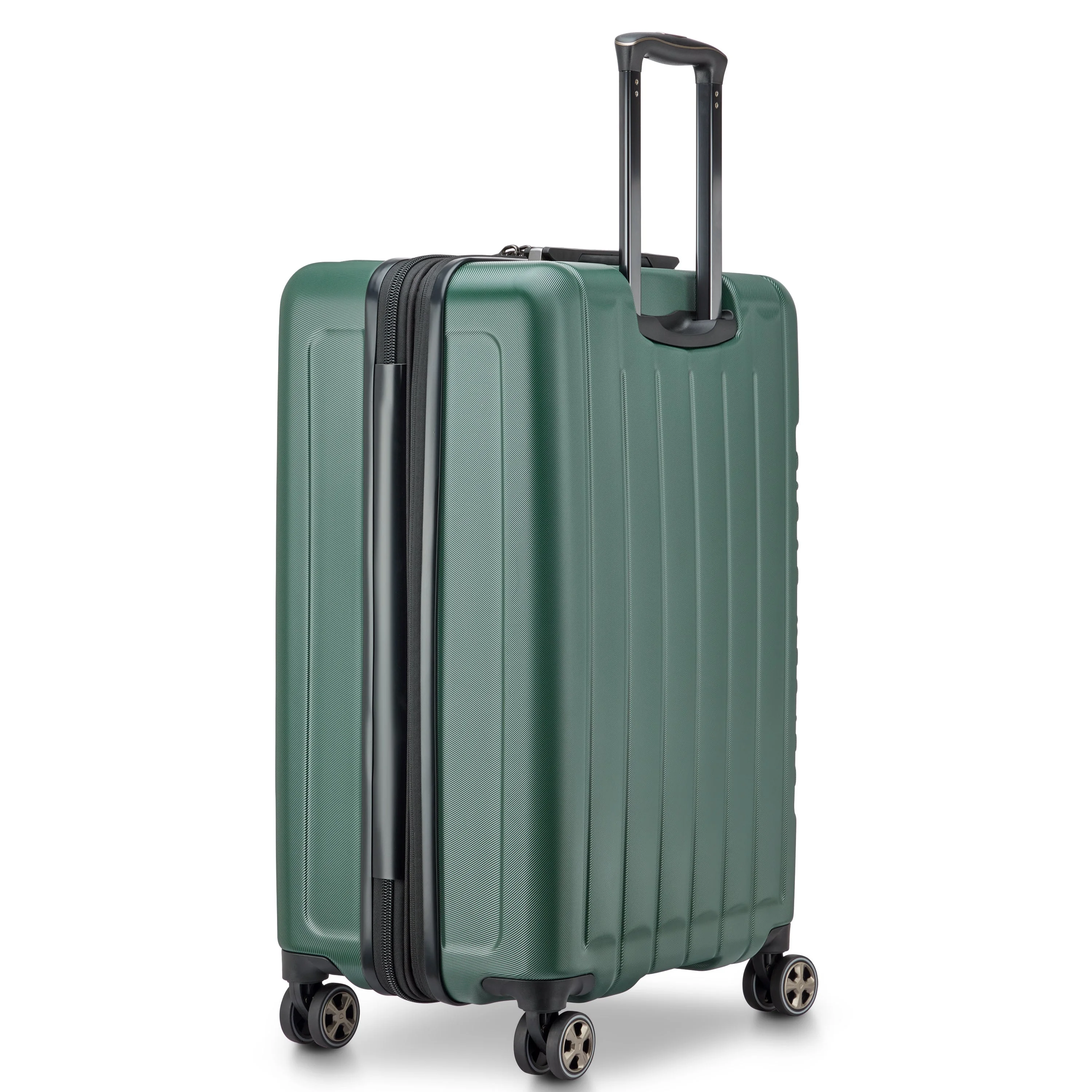 LONGITUDE | Check-in Large Koffer Uitbreidbaar 76 CM GROEN