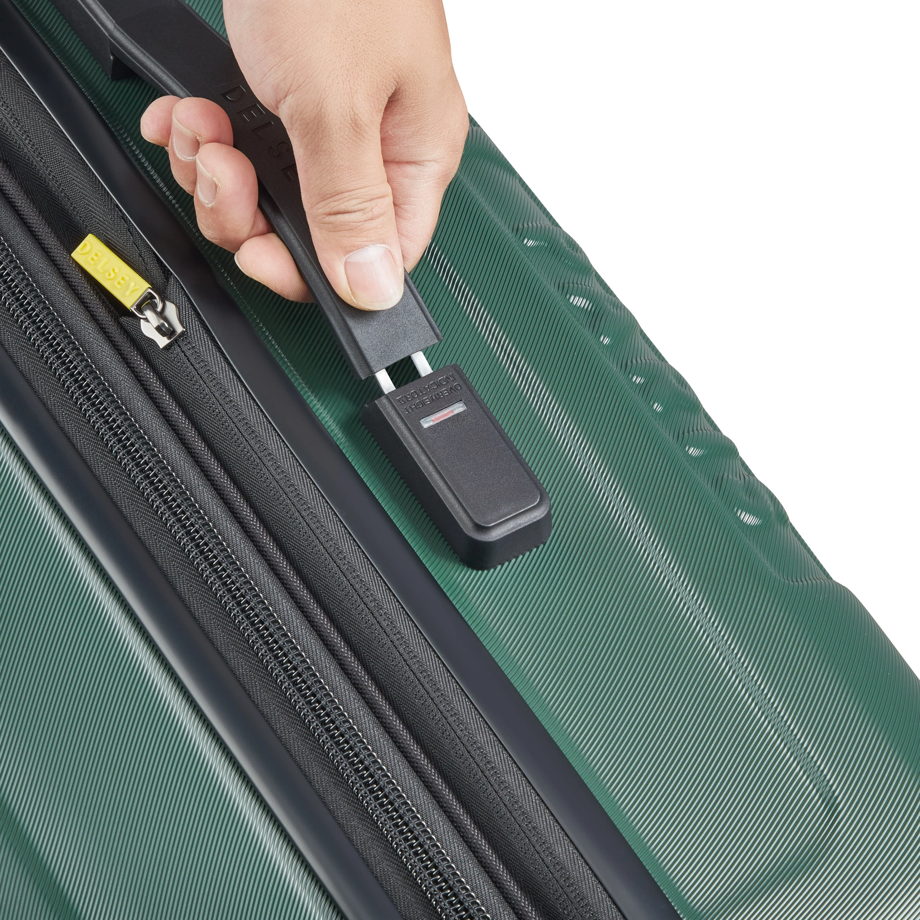 LONGITUDE | Check-in Large Koffer Uitbreidbaar 76 CM GROEN