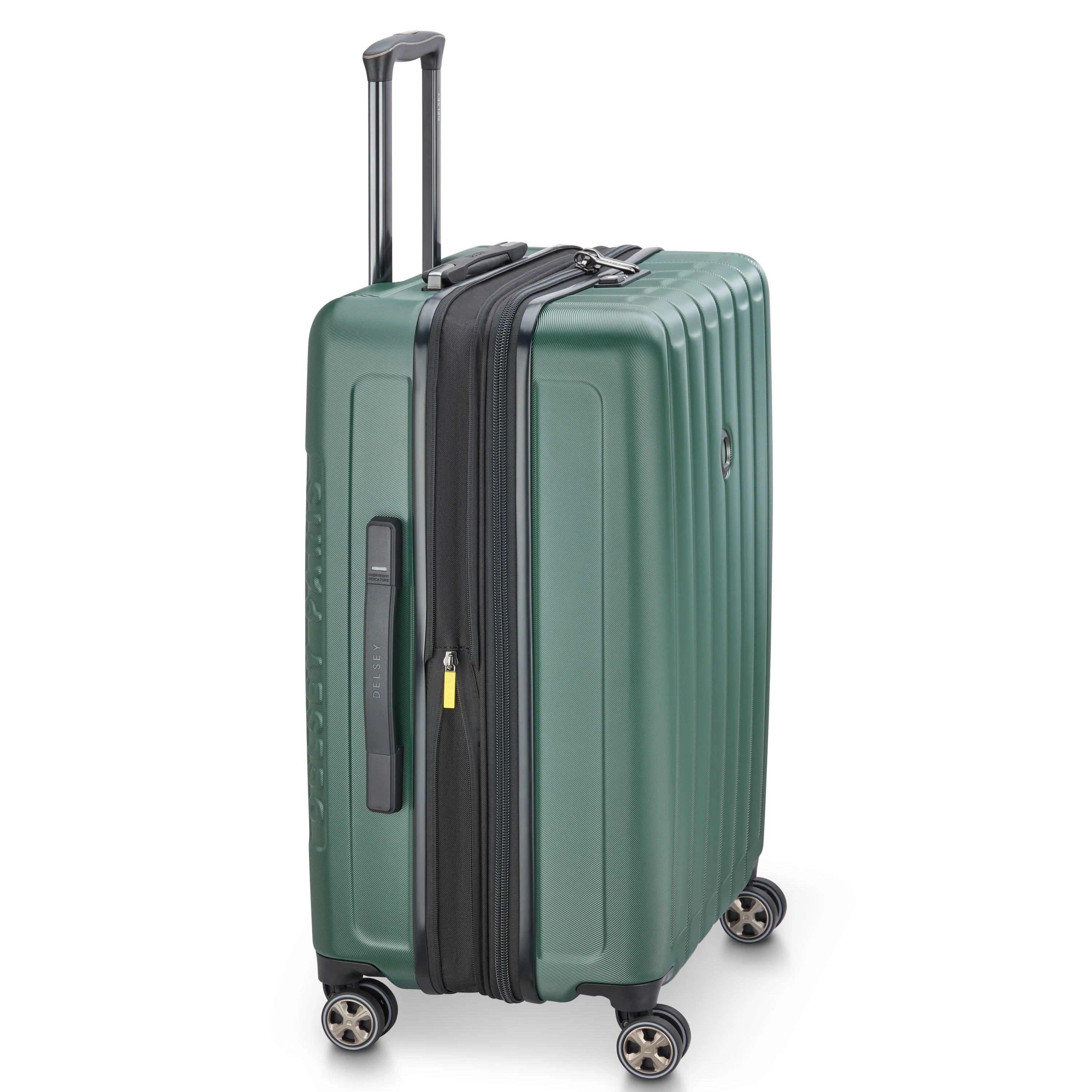LONGITUDE | Check-in Large Koffer Uitbreidbaar 76 CM GROEN