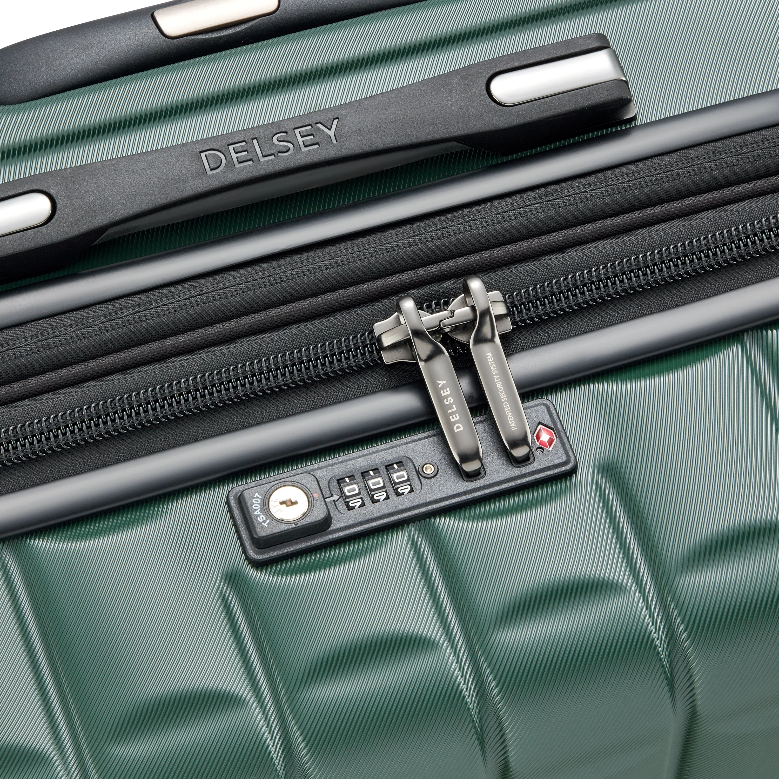 LONGITUDE | Check-in Large Koffer Uitbreidbaar 76 CM GROEN