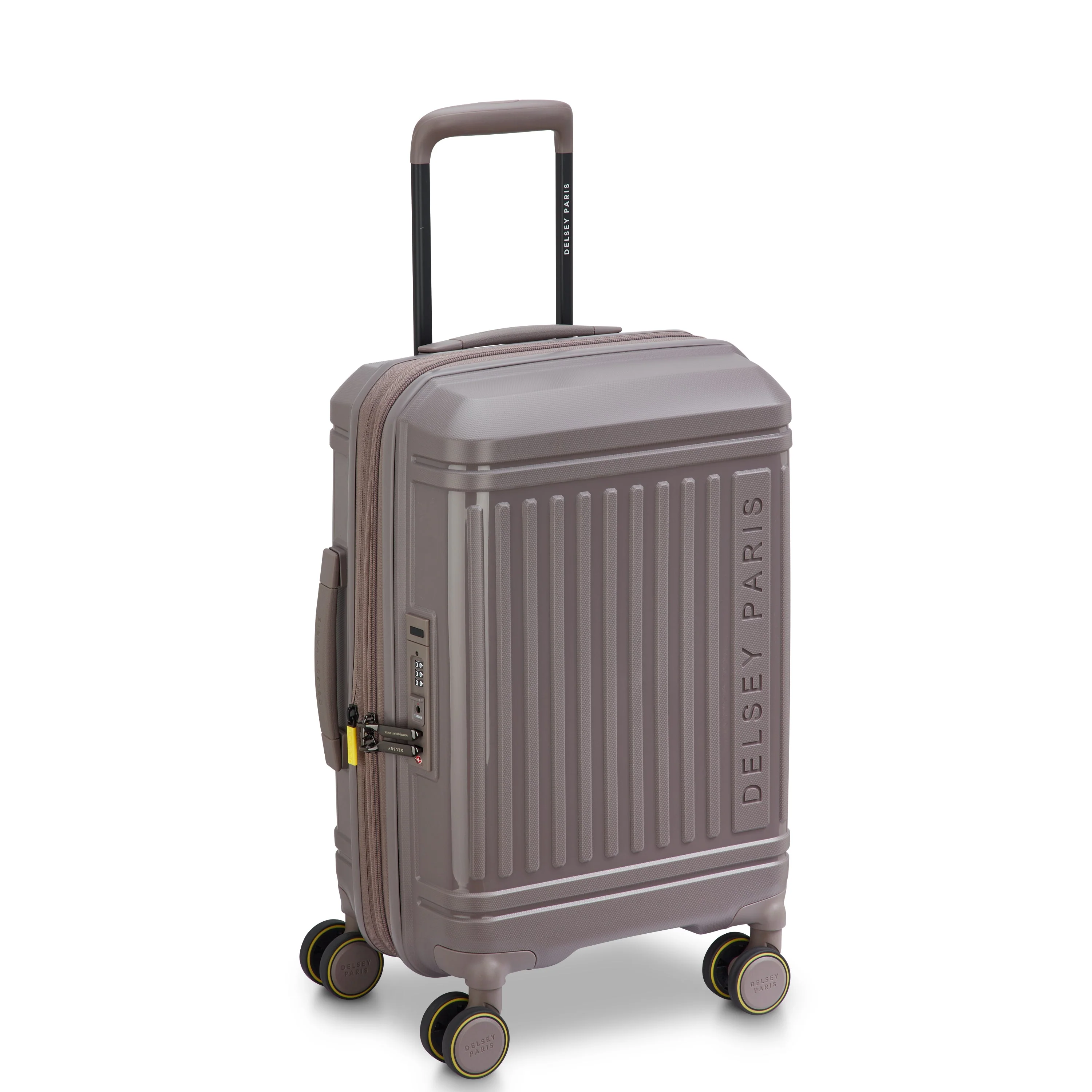 LUTECE | Cabine Koffer Uitbreidbaar 55 CM BRUIN