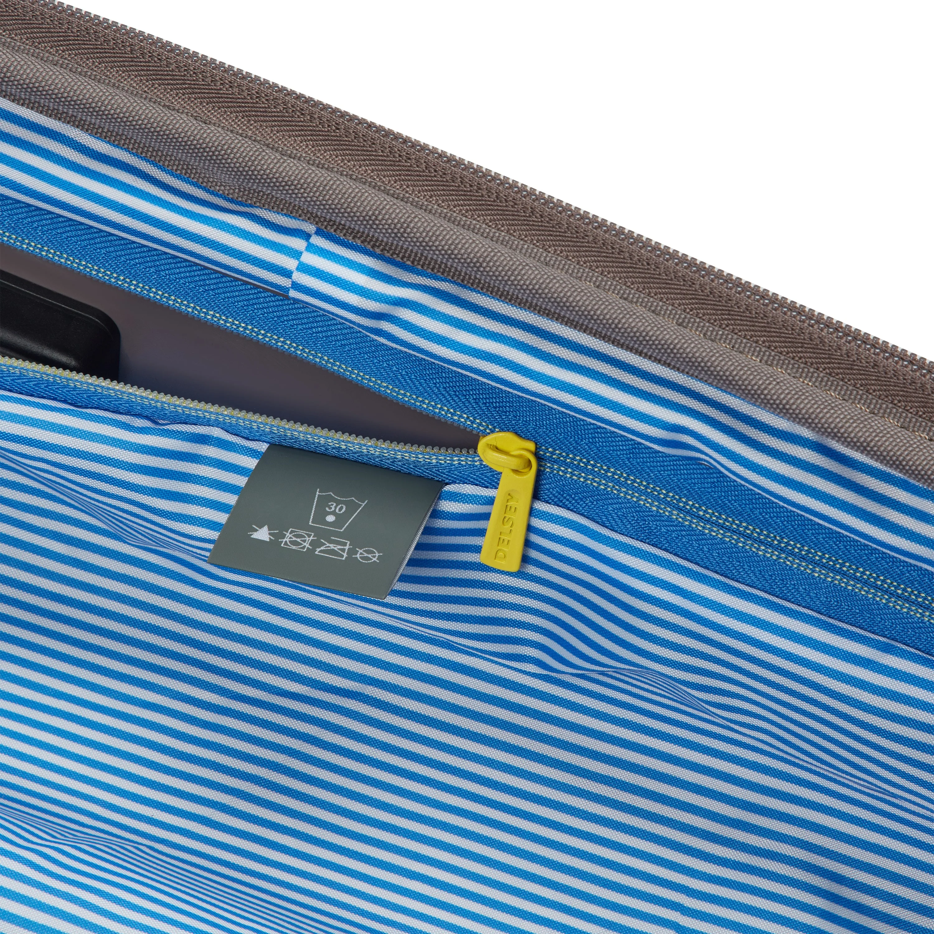 LUTECE | Cabine Koffer Uitbreidbaar 55 CM BRUIN