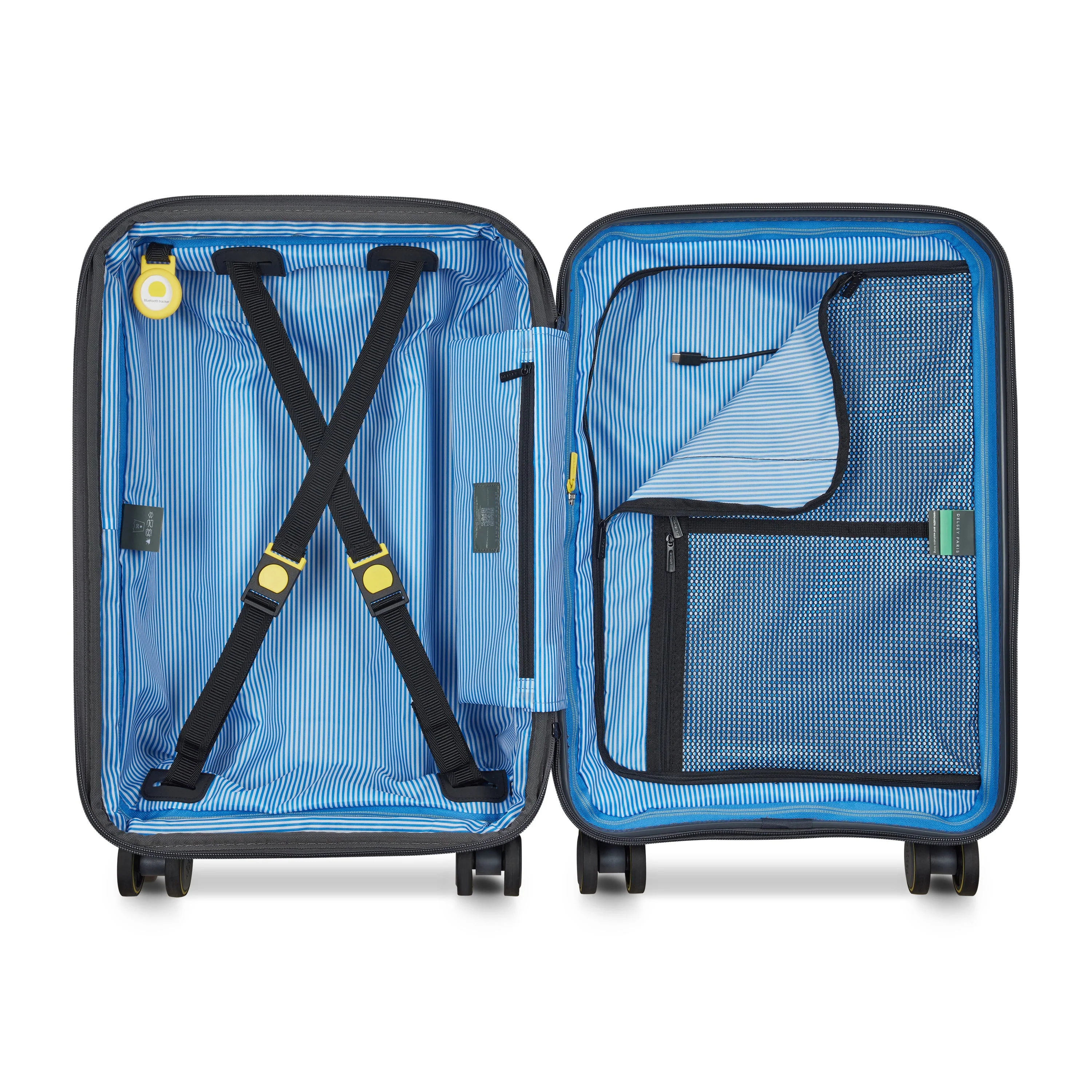 LUTECE | Cabine Koffer Uitbreidbaar 55 CM GRAFIET
