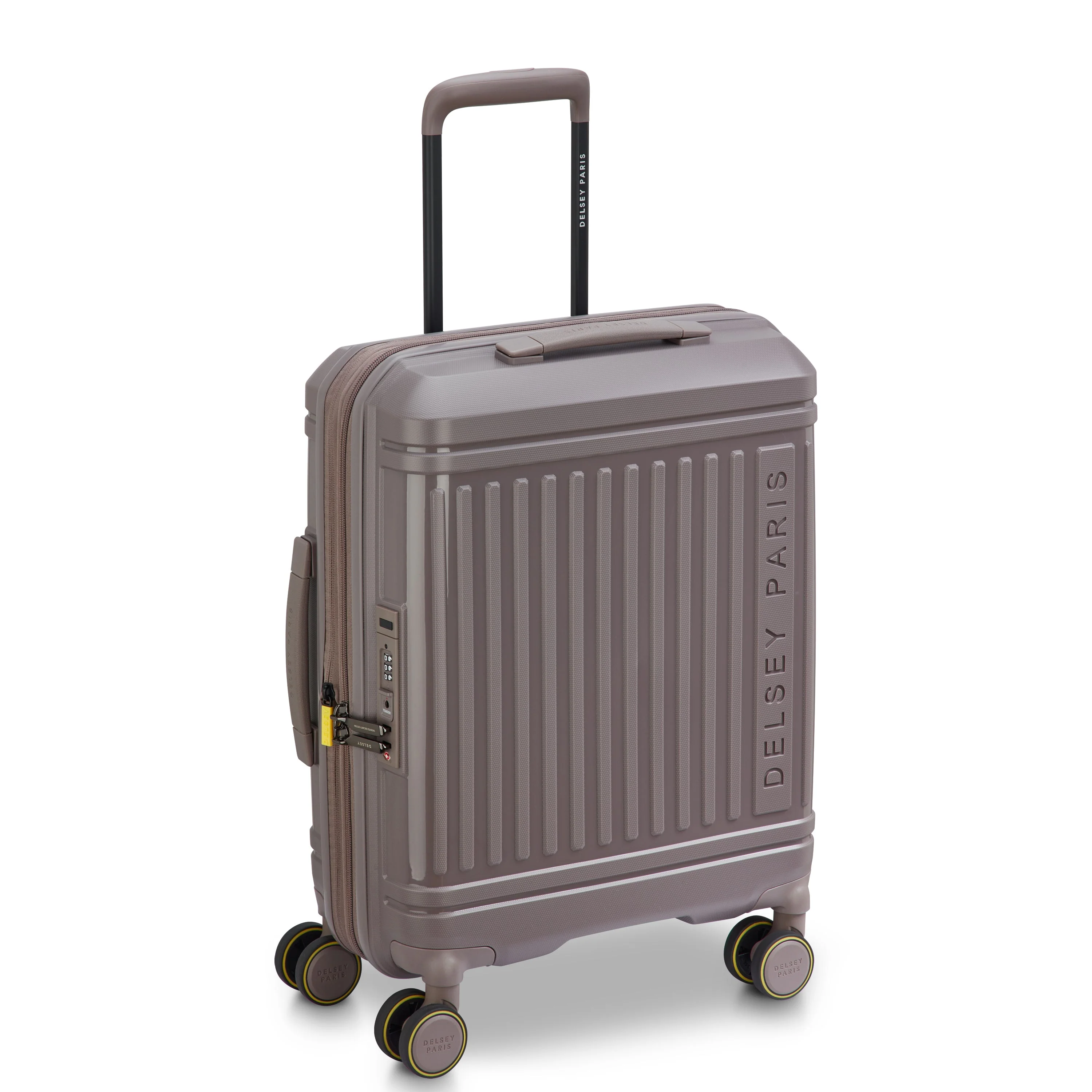 LUTECE | Cabine Slim Koffer Uitbreidbaar 55 CM BRUIN