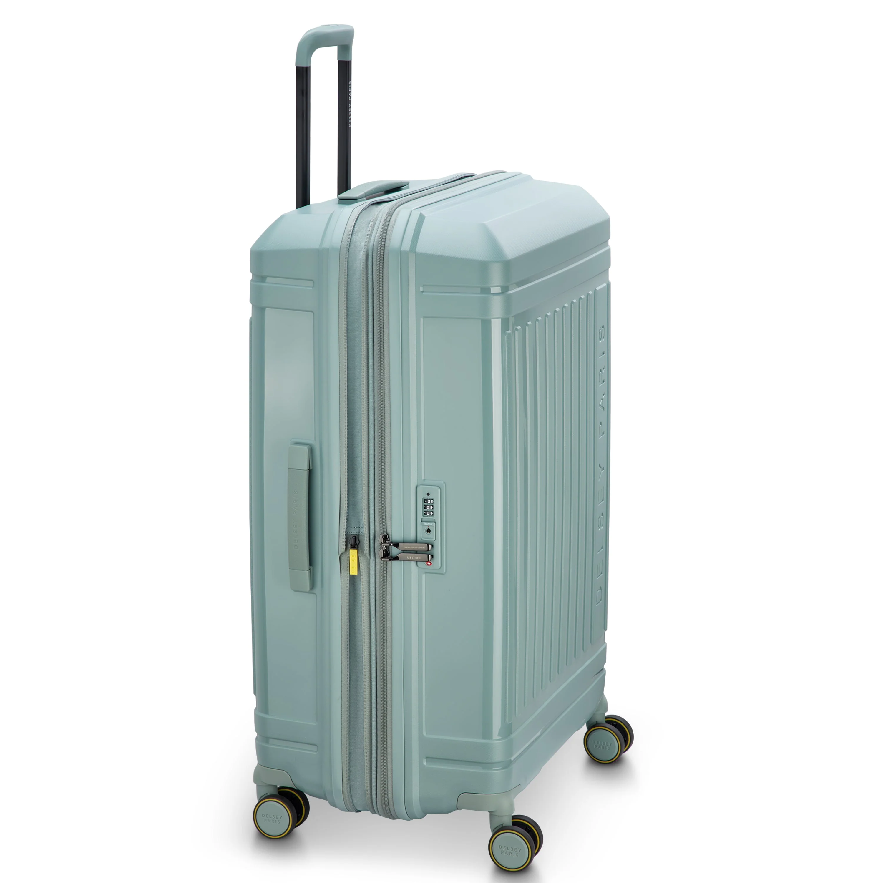 LUTECE | Check-in Extra Large Koffer Uitbreidbaar 80.5 CM SALIEGROEN