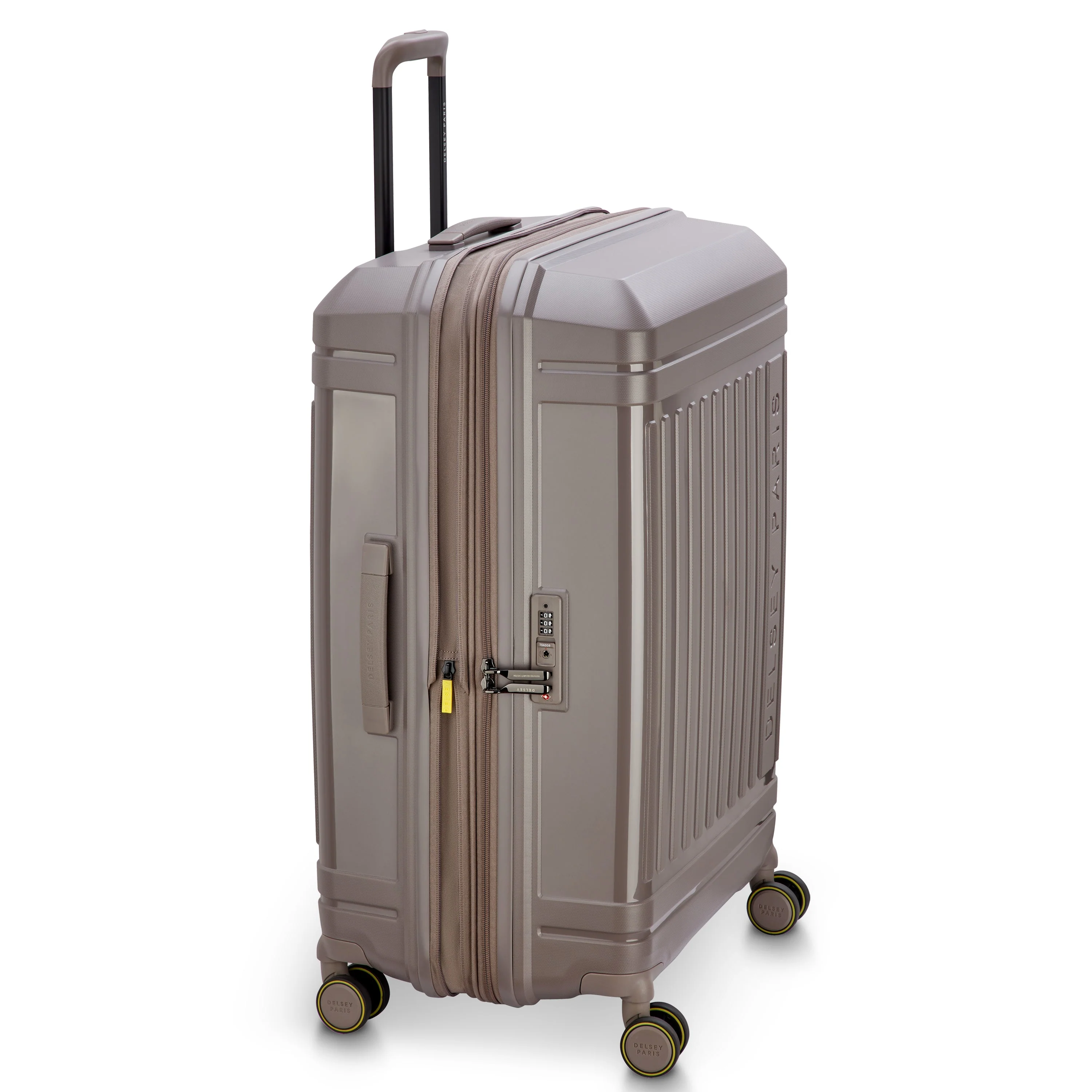 LUTECE | Check-in Large Koffer Uitbreidbaar 76 CM BRUIN