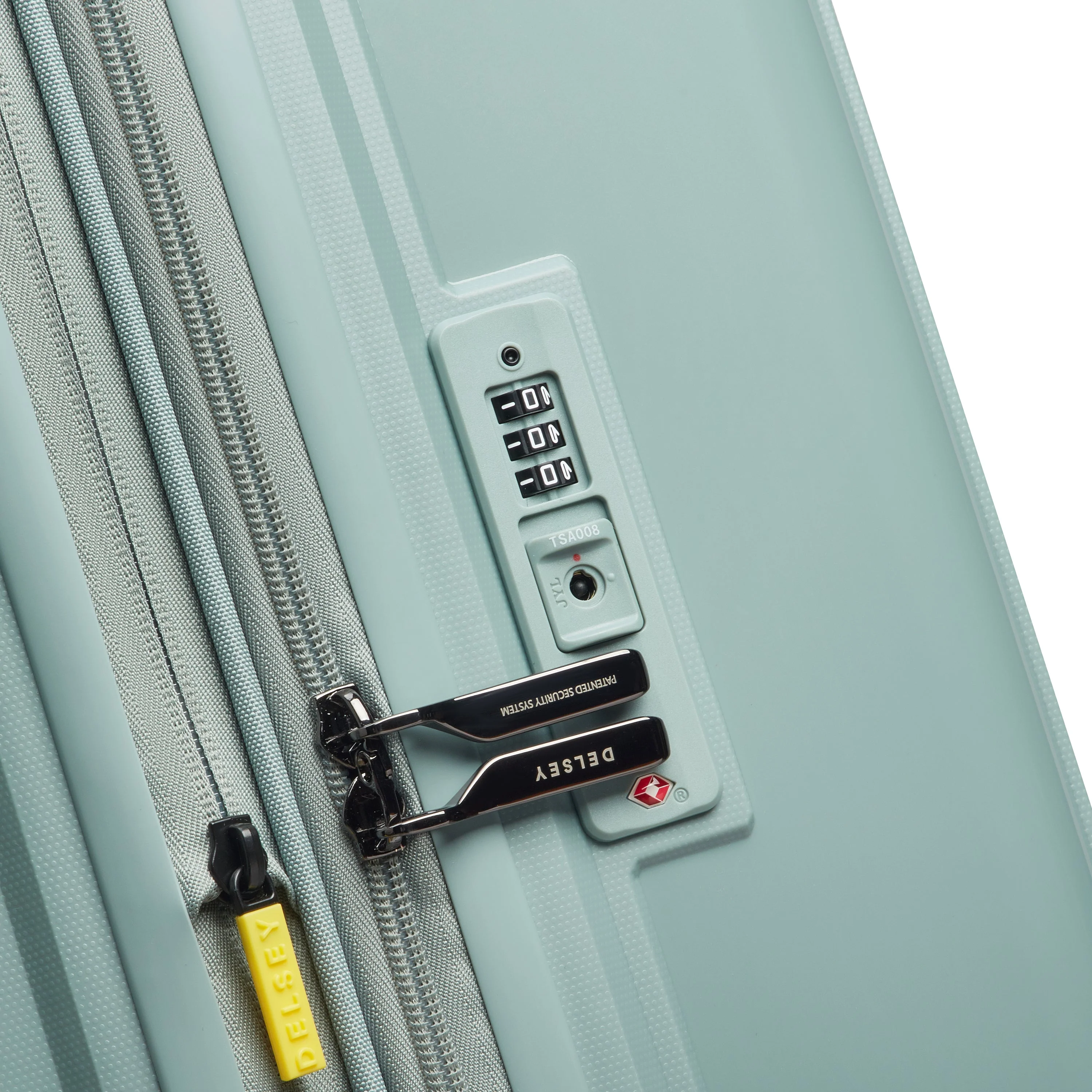 LUTECE | Check-in Large Koffer Uitbreidbaar 76 CM SALIEGROEN