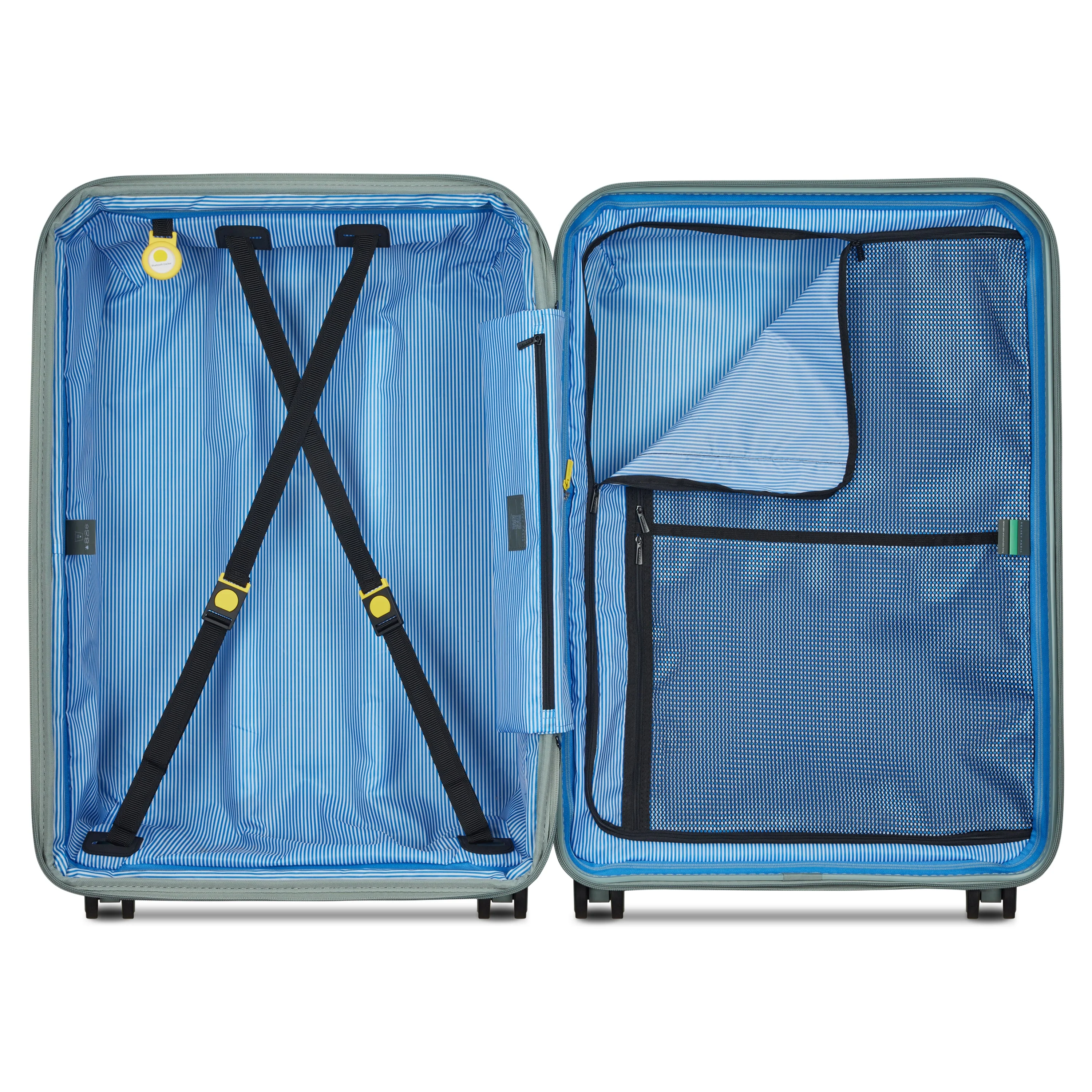 LUTECE | Check-in Large Koffer Uitbreidbaar 76 CM SALIEGROEN