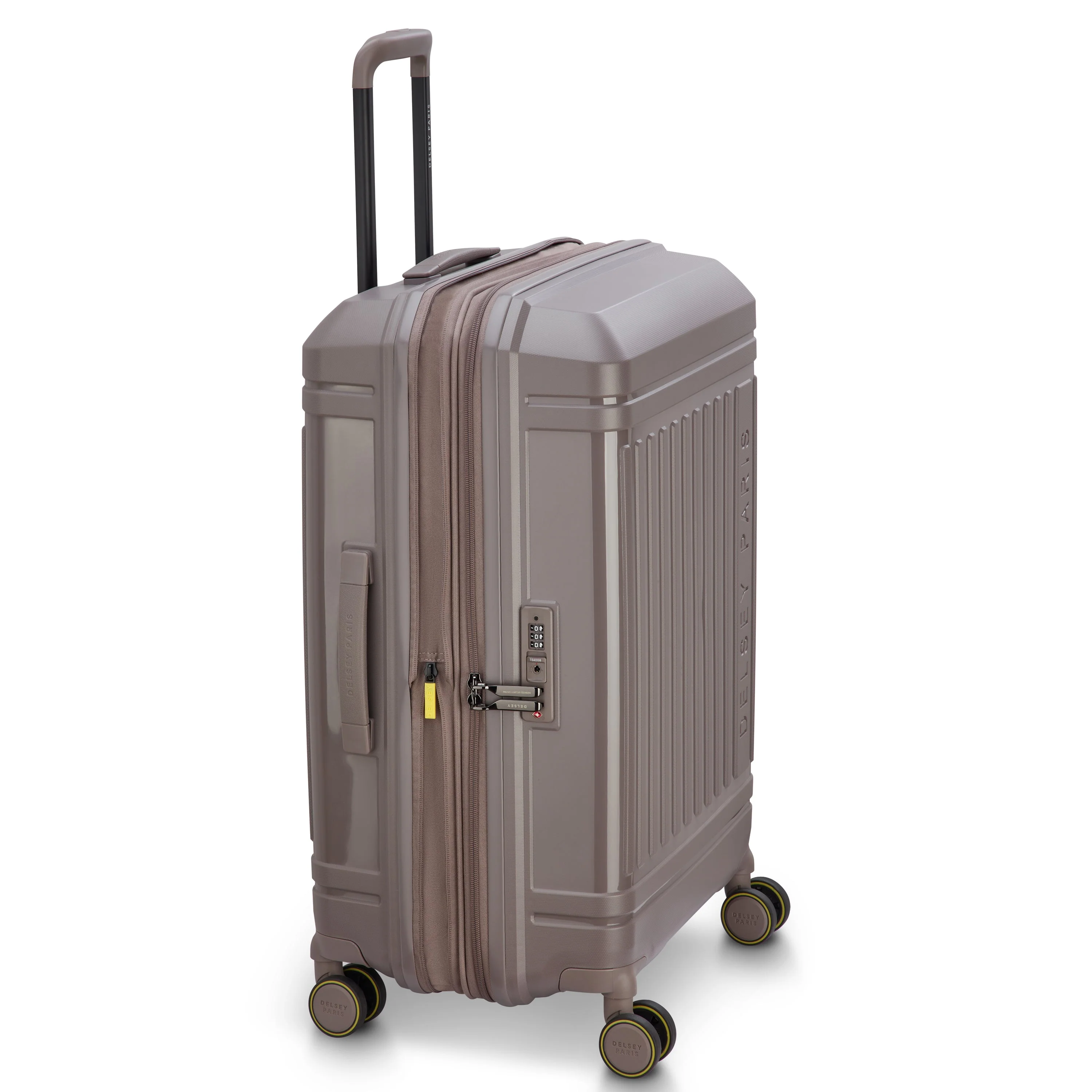 LUTECE | Check-in Medium Koffer Uitbreidbaar 69 CM BRUIN