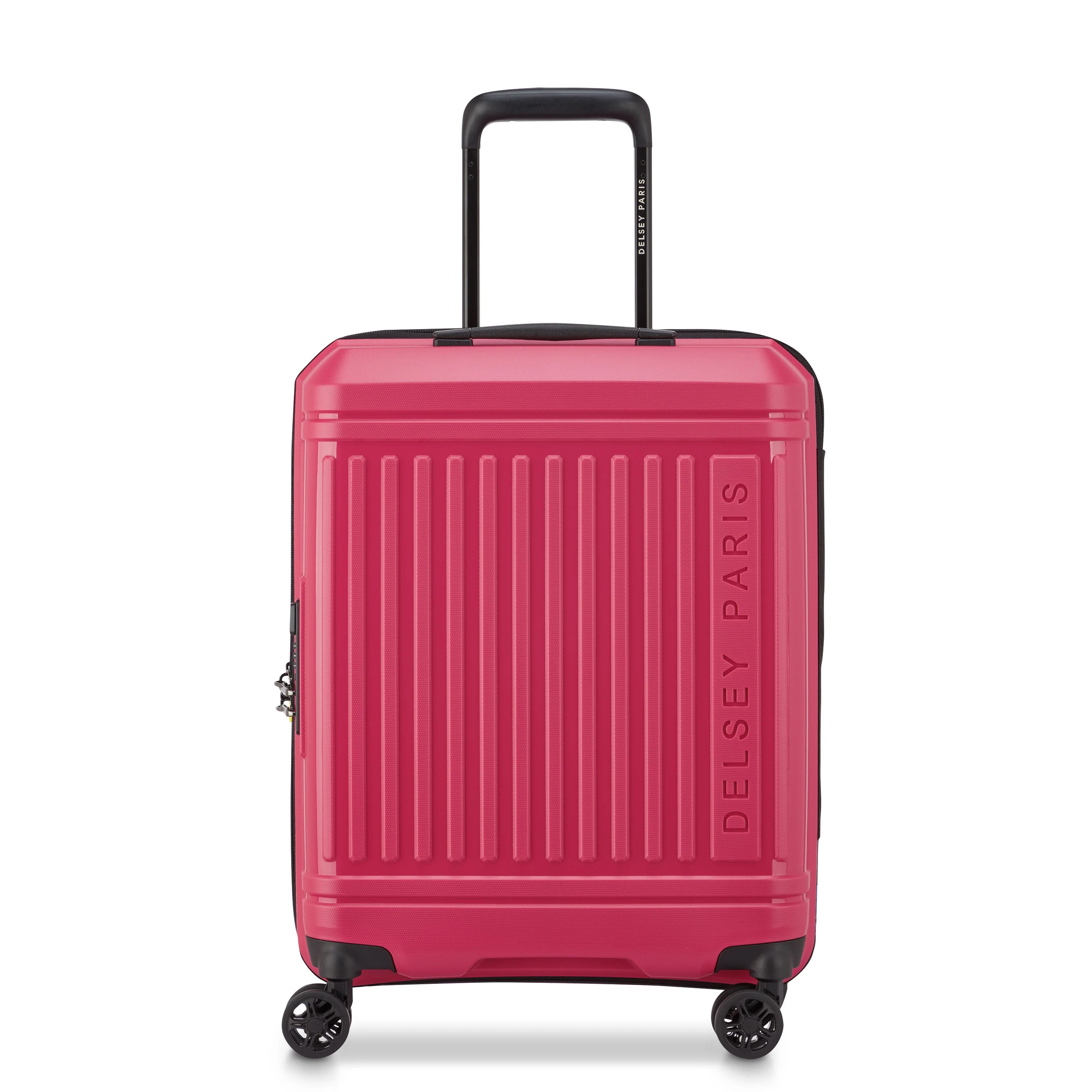 LUTECE SE | Cabine Slim Koffer Uitbreidbaar 55 CM MAGENTA