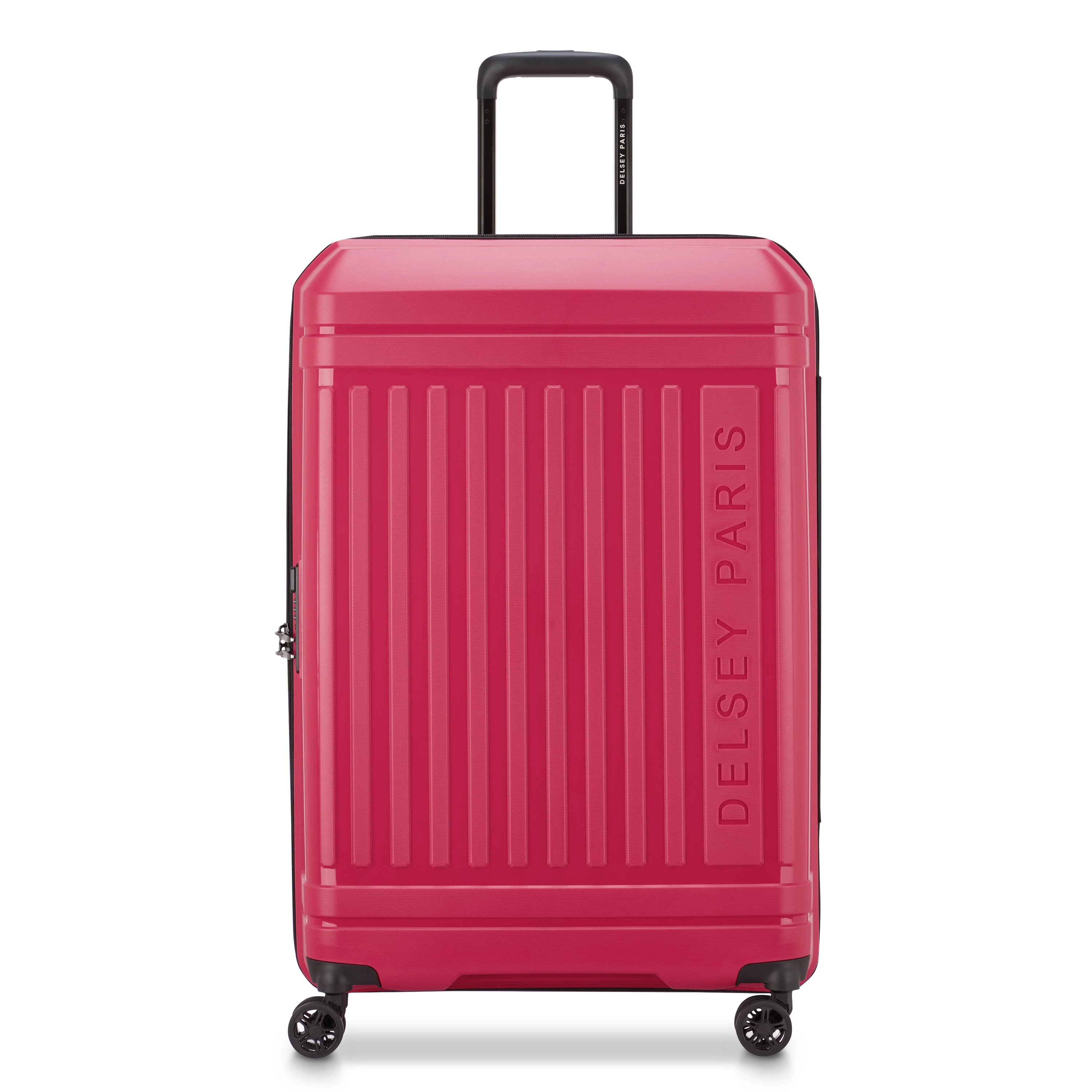 LUTECE SE | Check-in Large Koffer Uitbreidbaar 75 CM MAGENTA