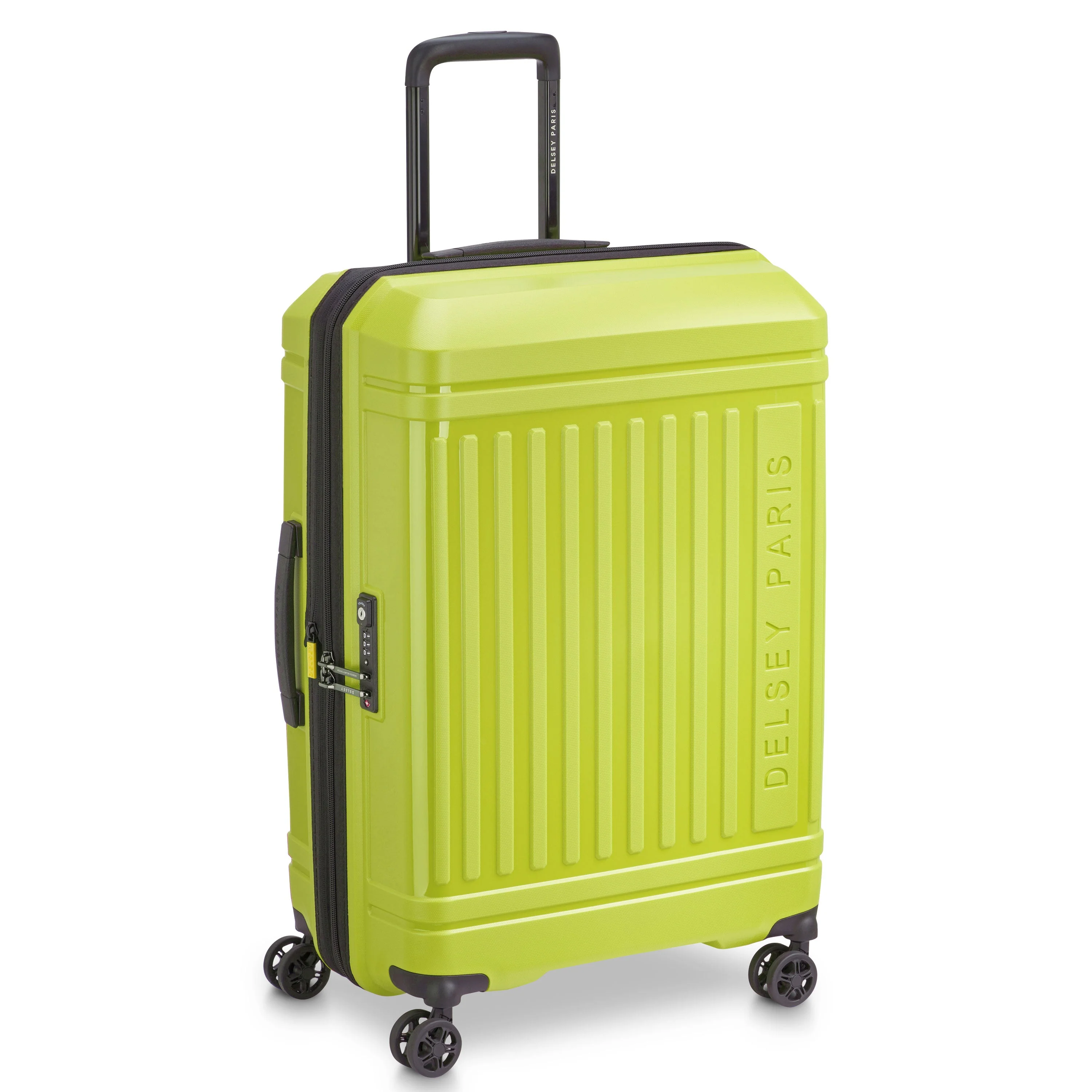 LUTECE SE | Check-in Medium Koffer Uitbreidbaar 68 CM LIME