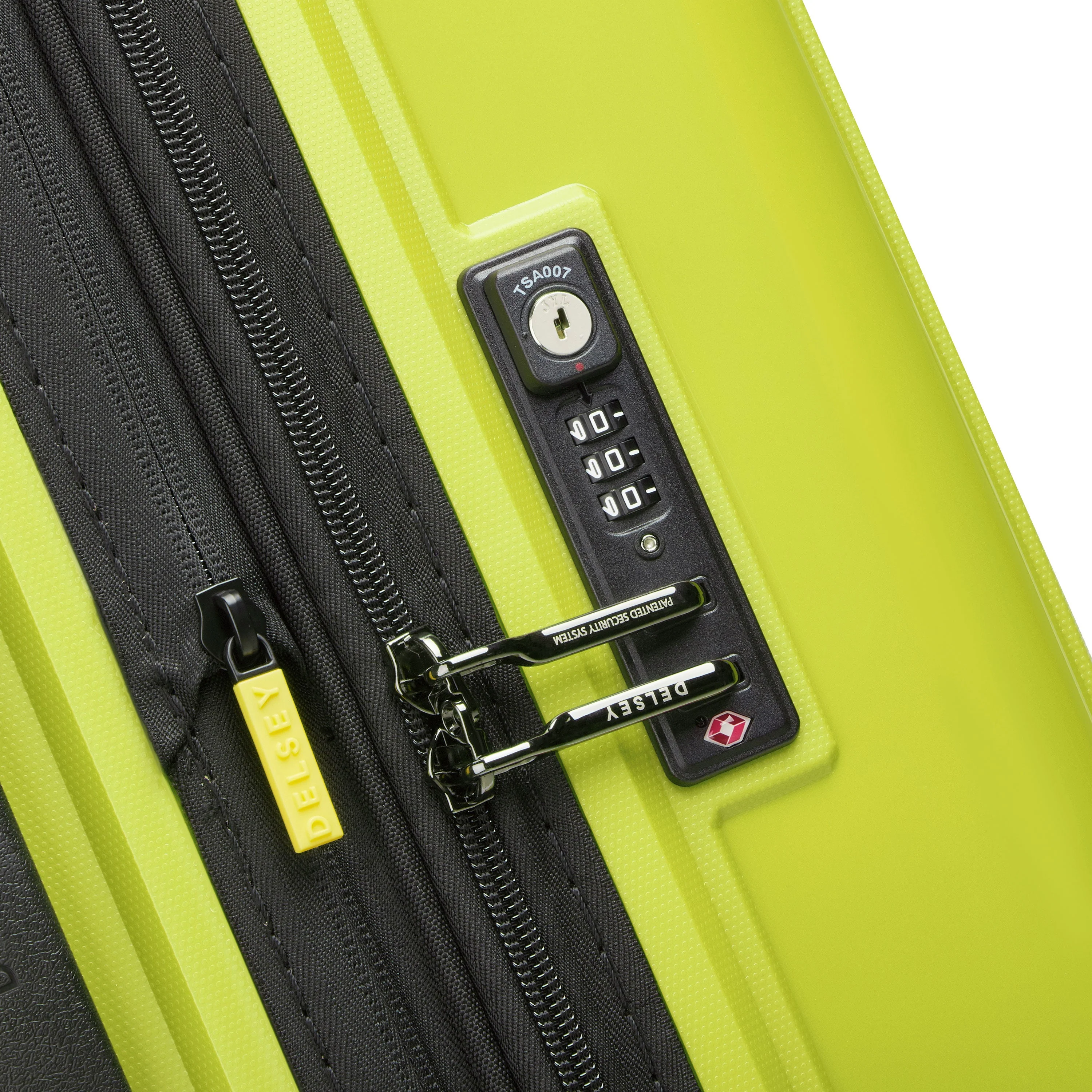 LUTECE SE | Check-in Medium Koffer Uitbreidbaar 68 CM LIME