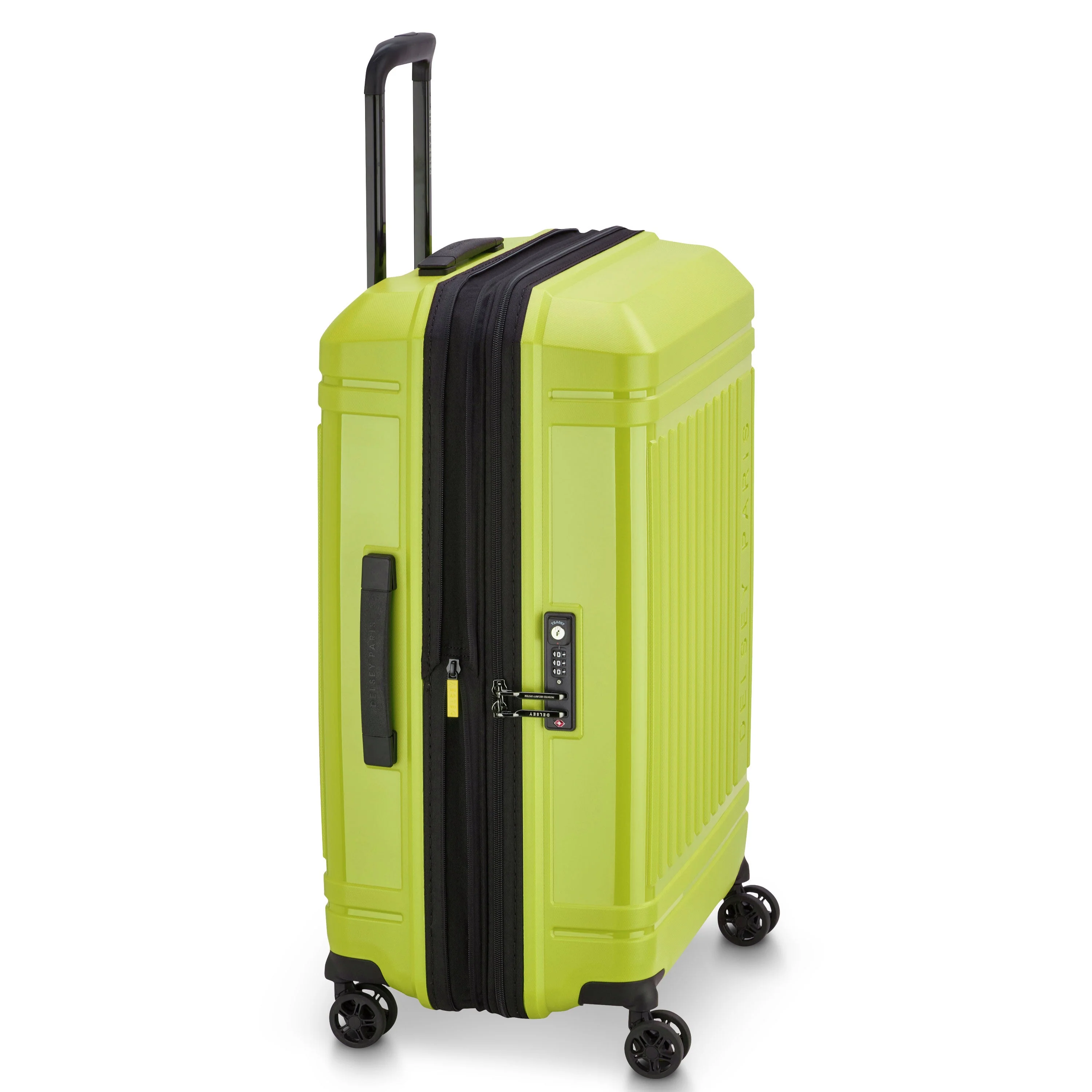 LUTECE SE | Check-in Medium Koffer Uitbreidbaar 68 CM LIME