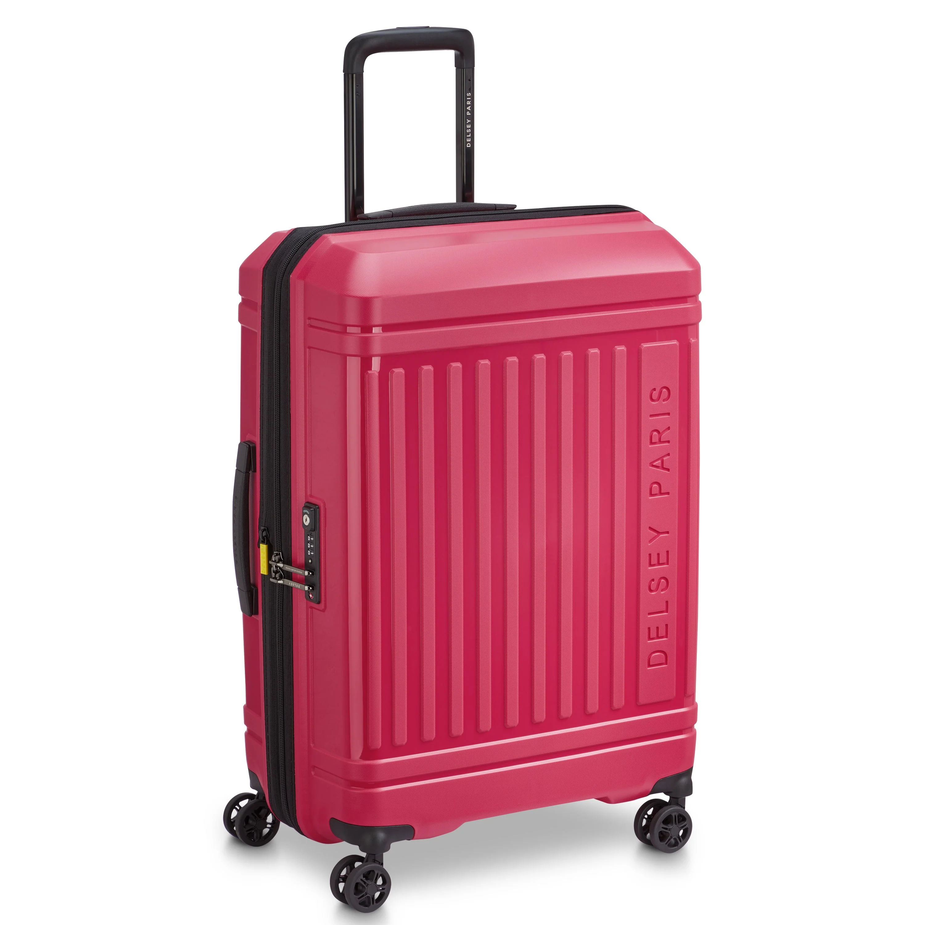 LUTECE SE | Check-in Medium Koffer Uitbreidbaar 68 CM MAGENTA