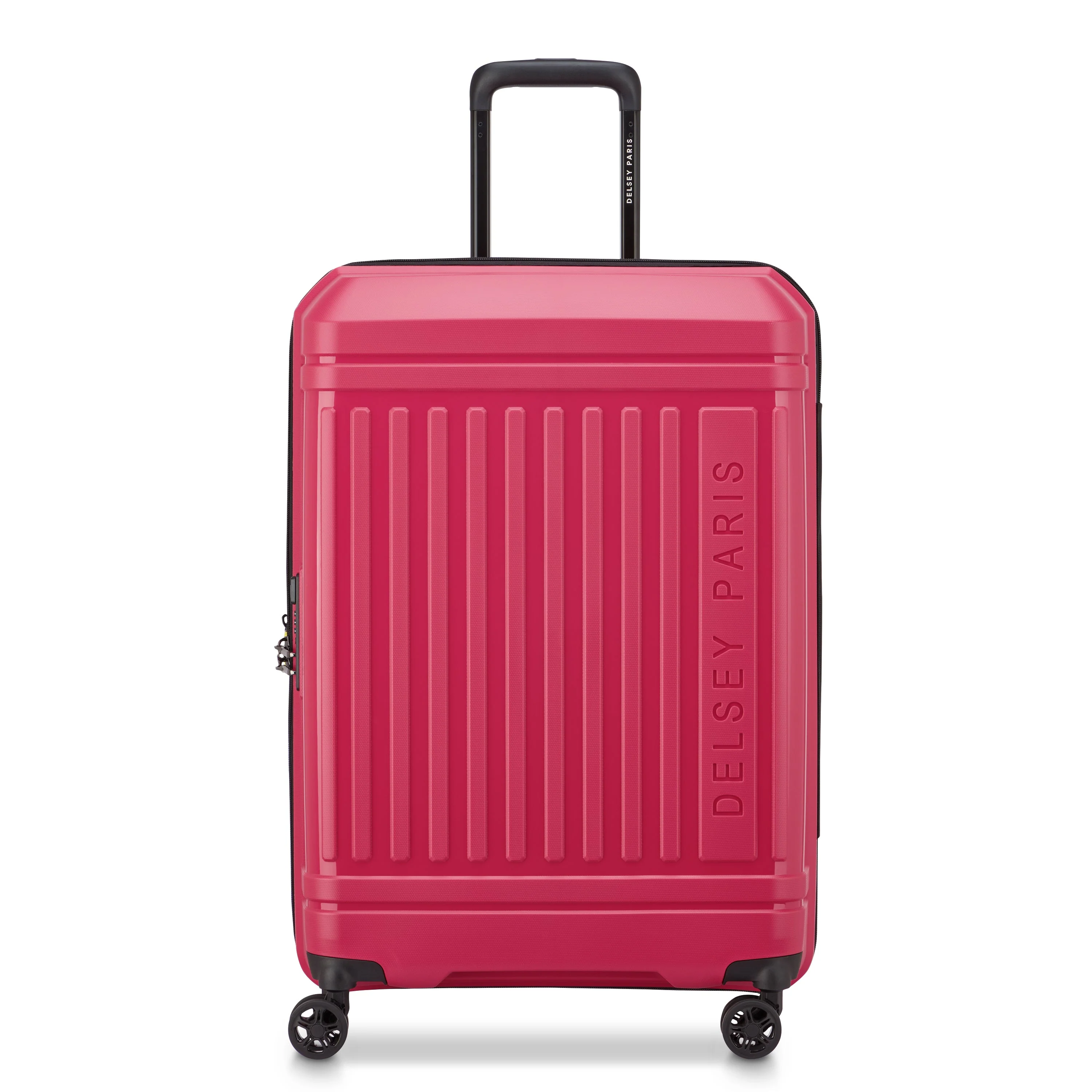 LUTECE SE | Check-in Medium Koffer Uitbreidbaar 68 CM MAGENTA