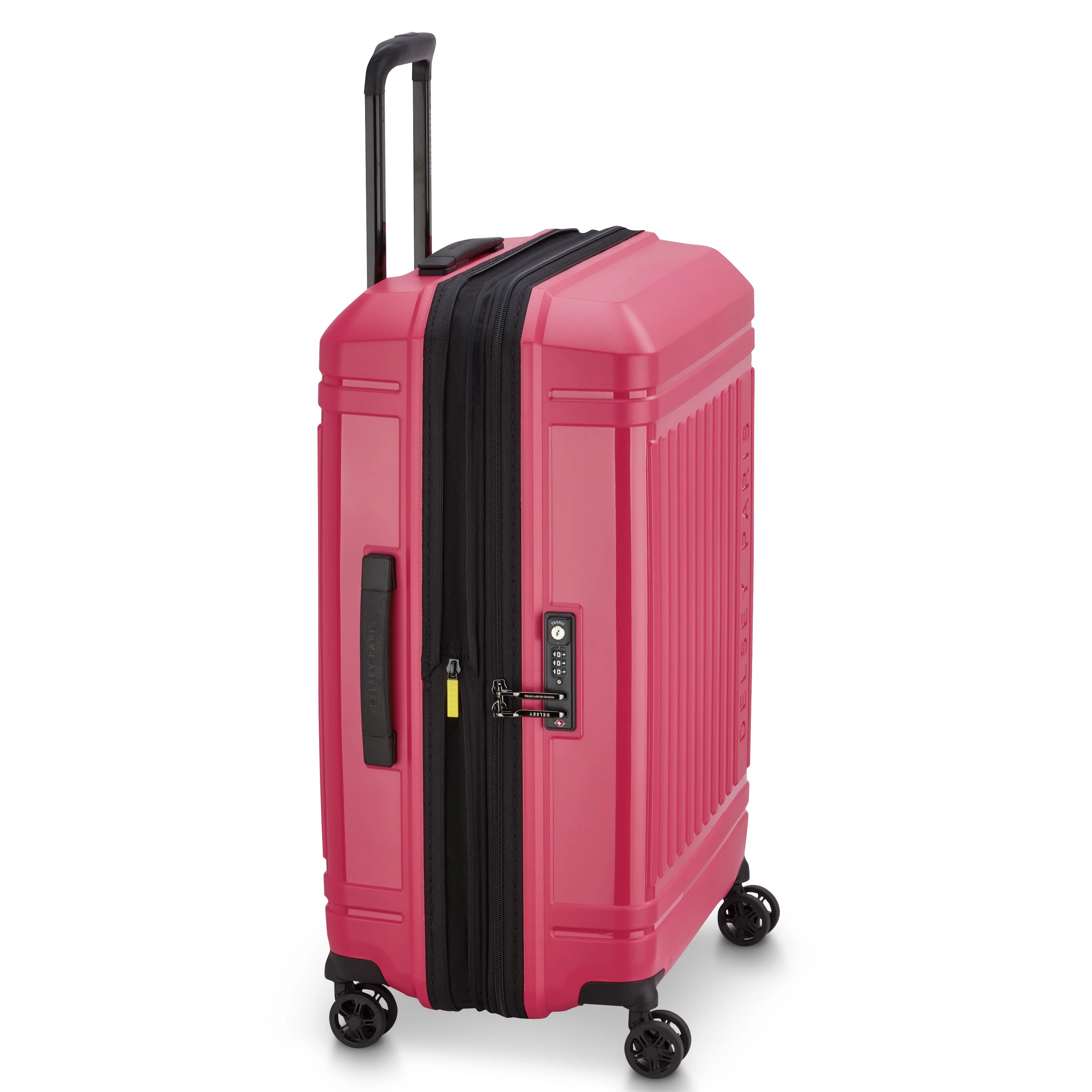 LUTECE SE | Check-in Medium Koffer Uitbreidbaar 68 CM MAGENTA