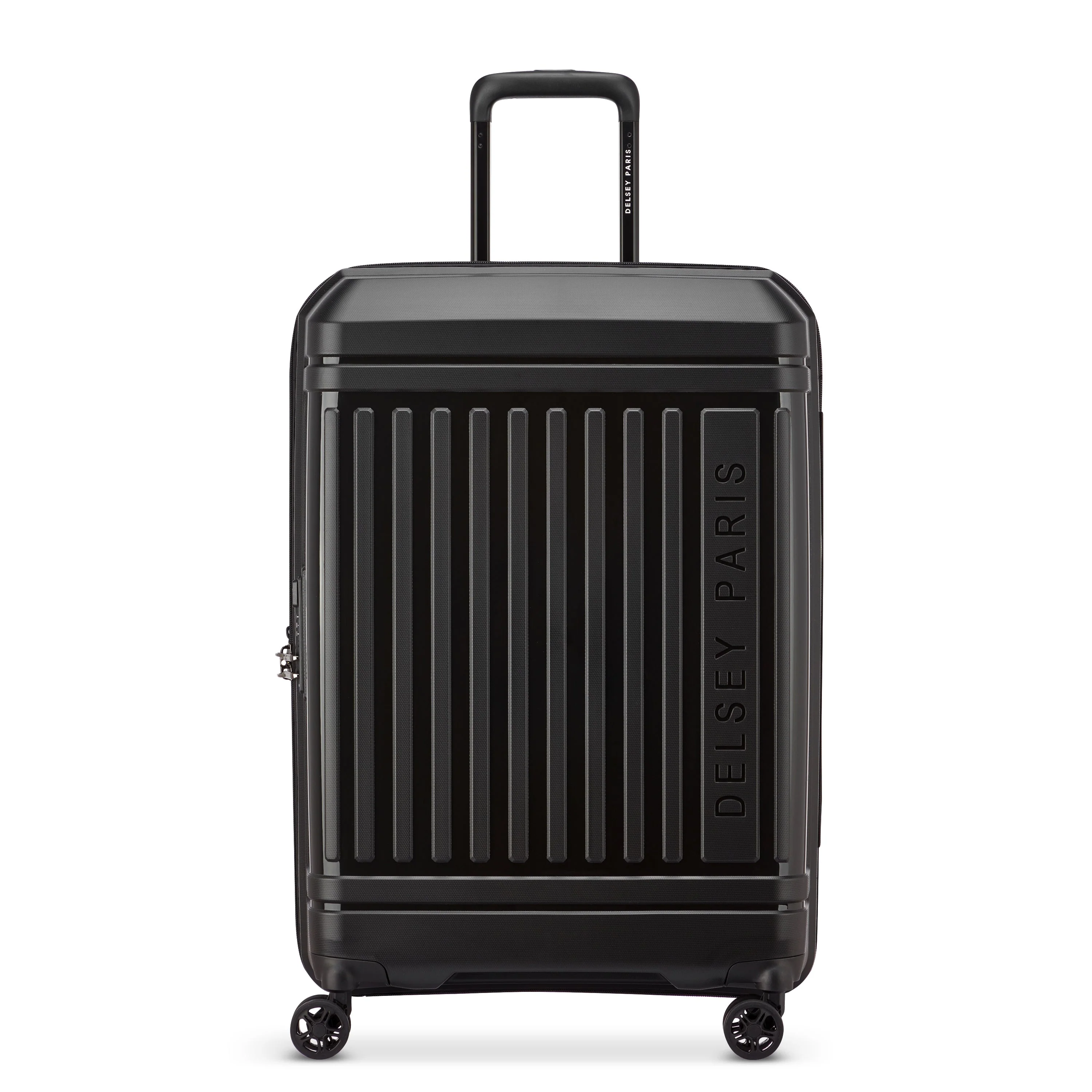 LUTECE SE | Check-in Medium Koffer Uitbreidbaar 68 CM ZWART