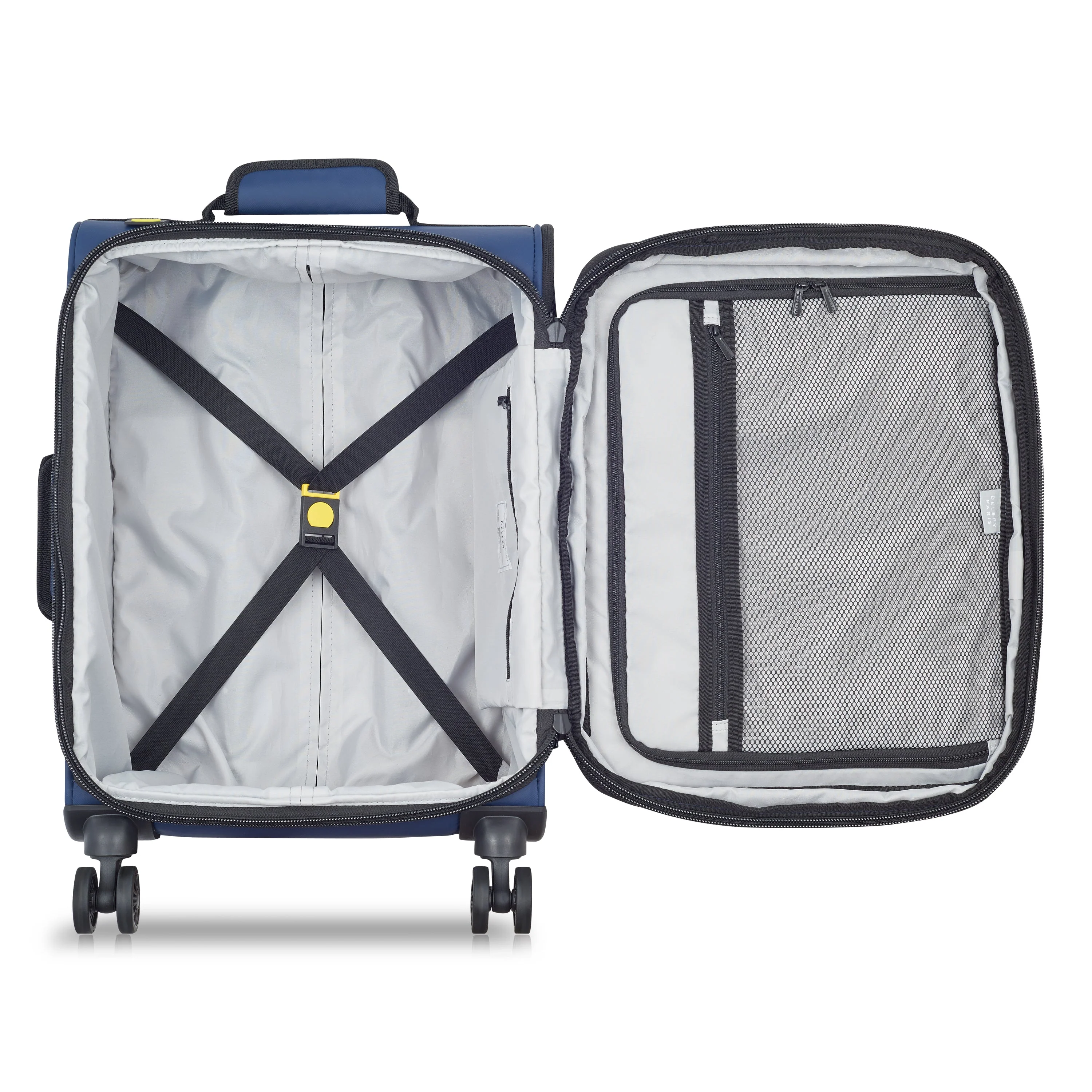 MAUBERT 2.0 | Cabine Koffer Uitbreidbaar 55 CM BLAUW