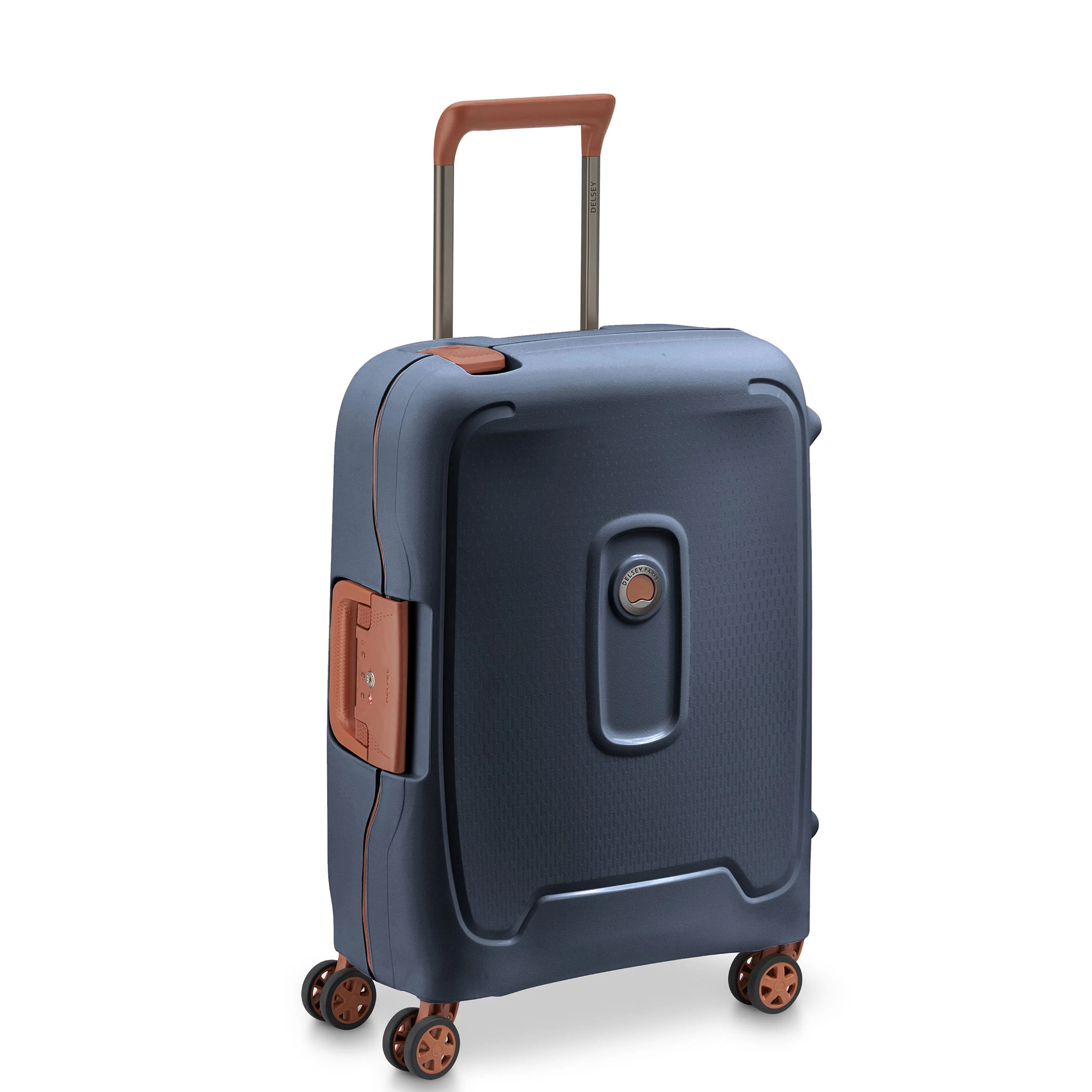 MONCEY | Cabine Slim Koffer 55 CM INKT BLAUW